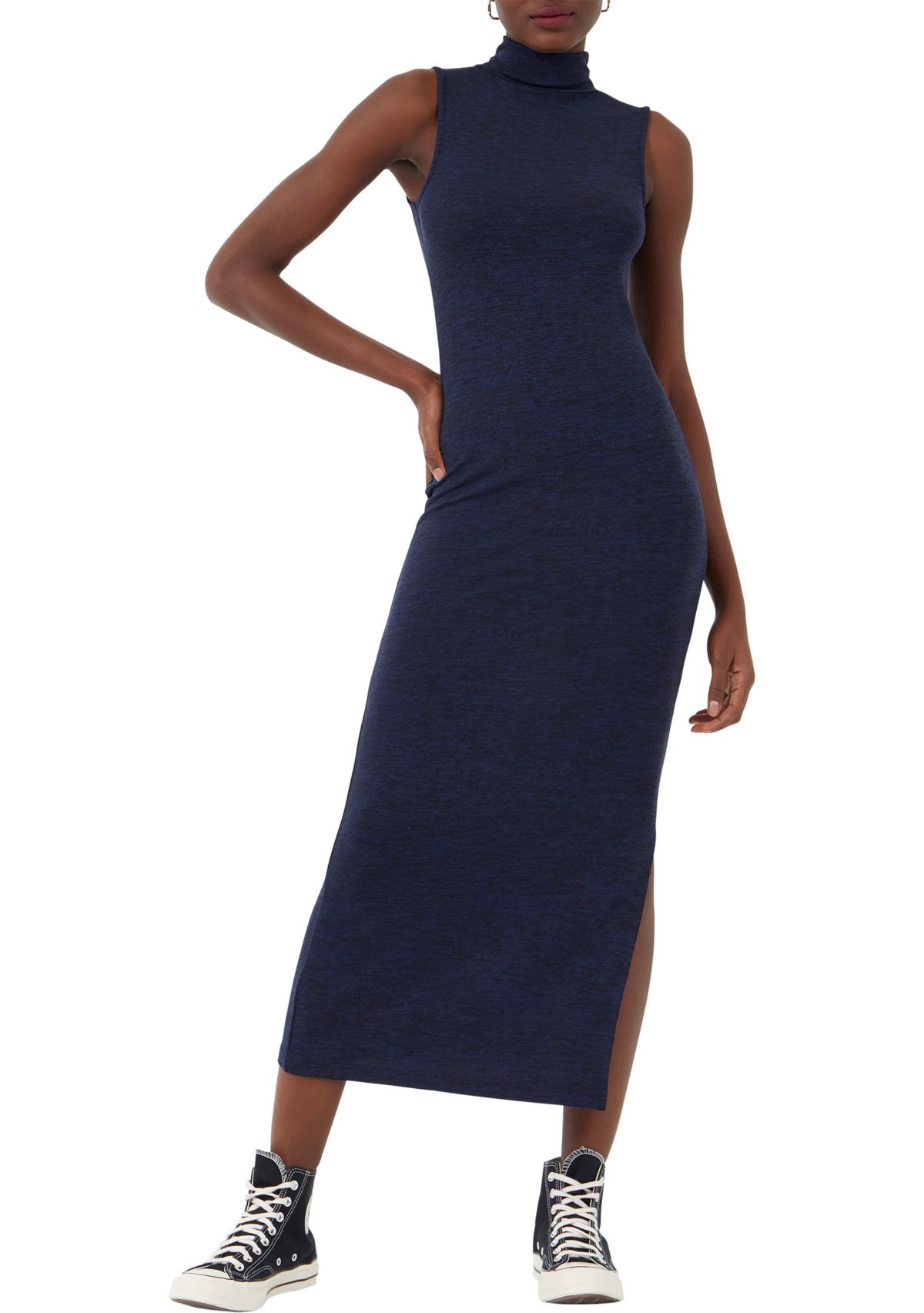 Sweater Turtleneck Dress 