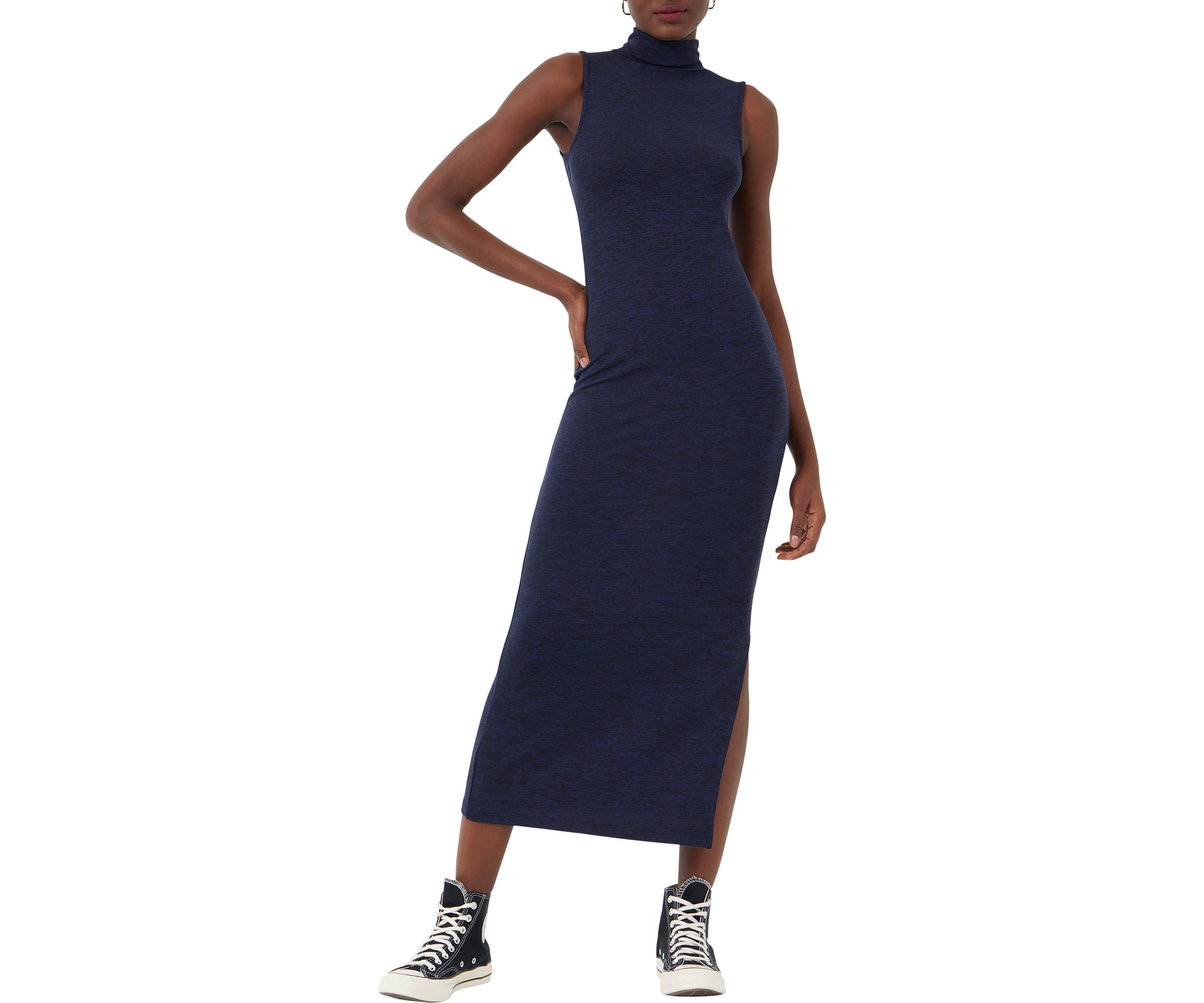 Sweater Turtleneck Dress 