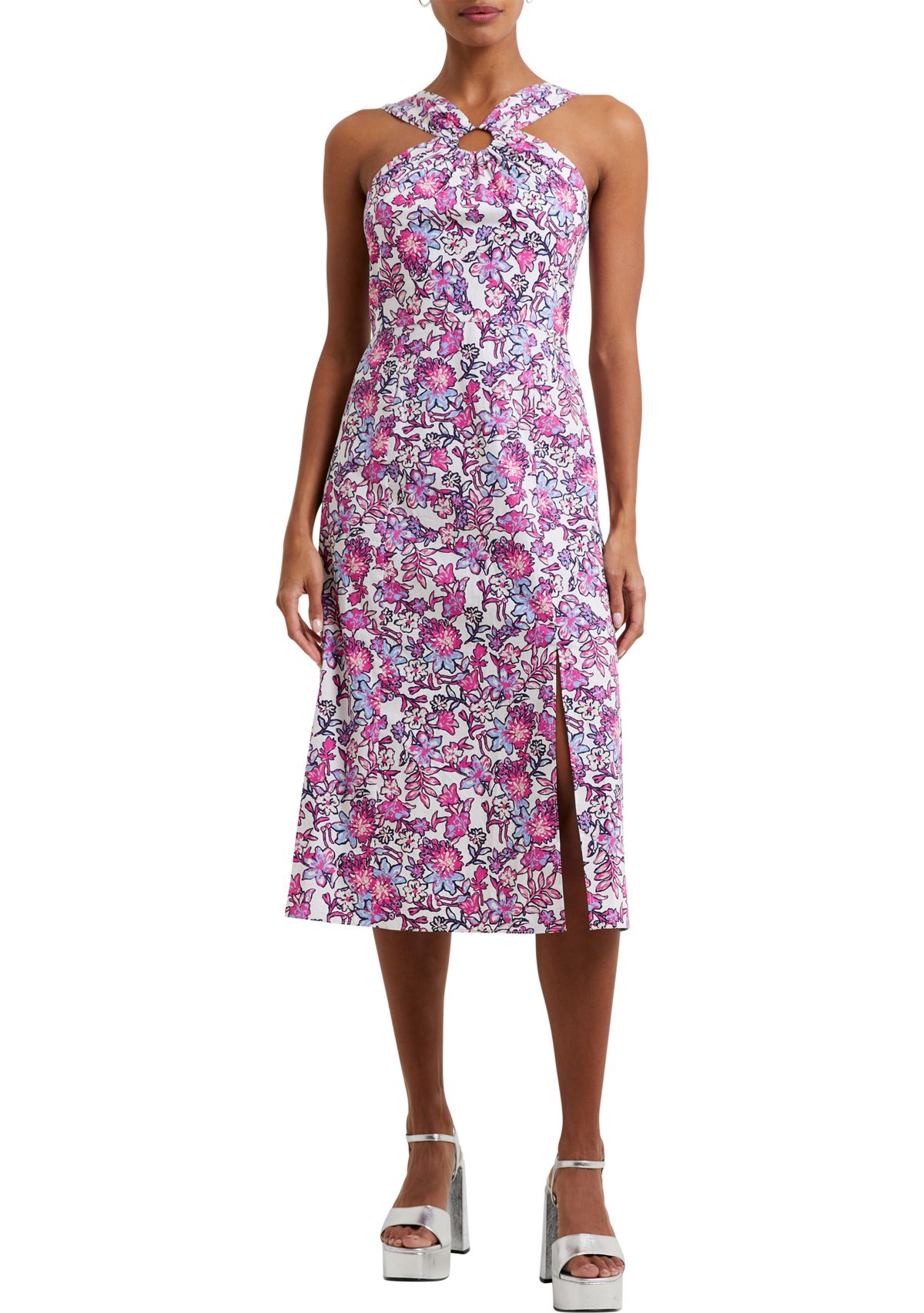 Fontini Halter Neck Dress