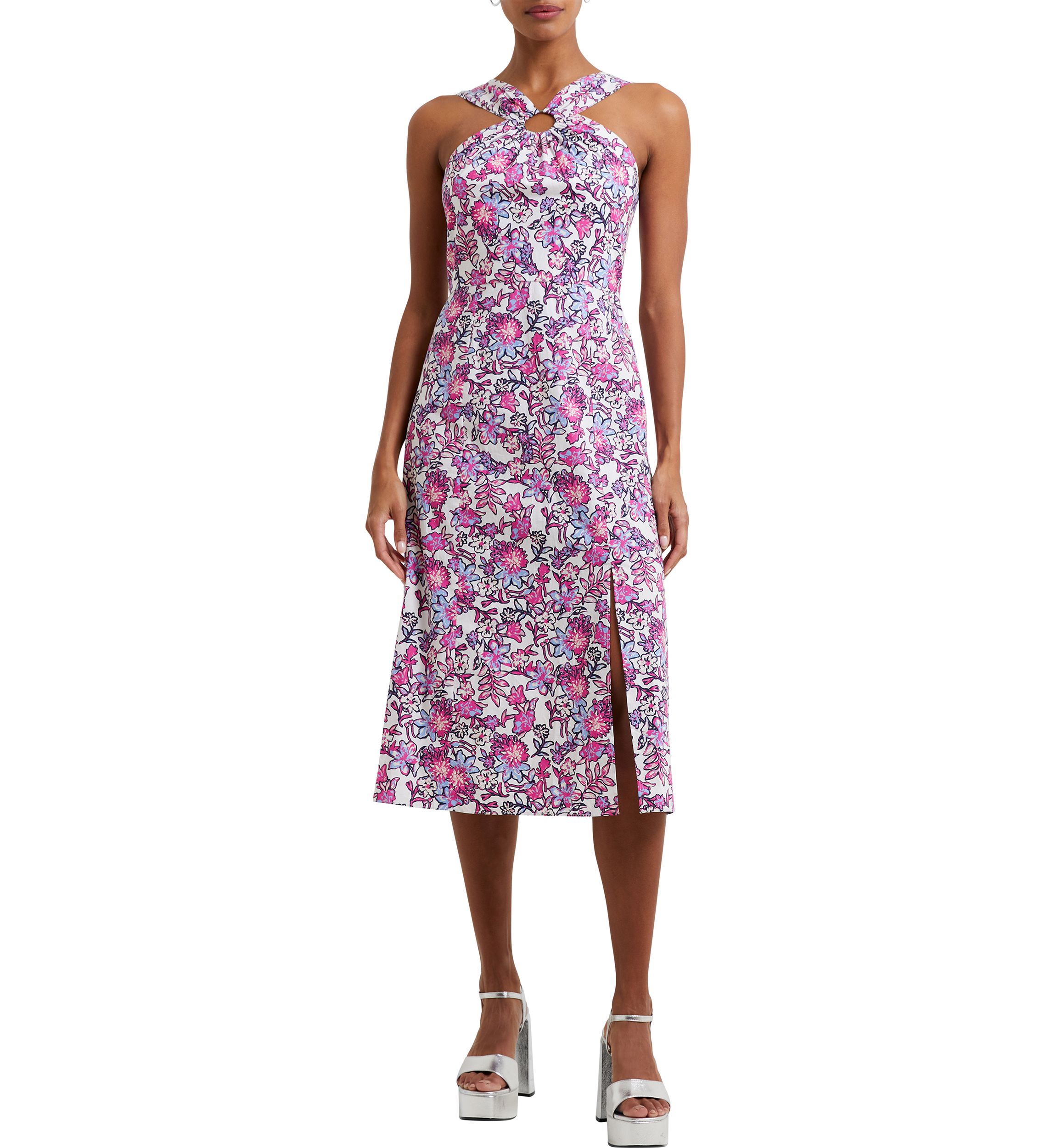 Fontini Halter Neck Dress