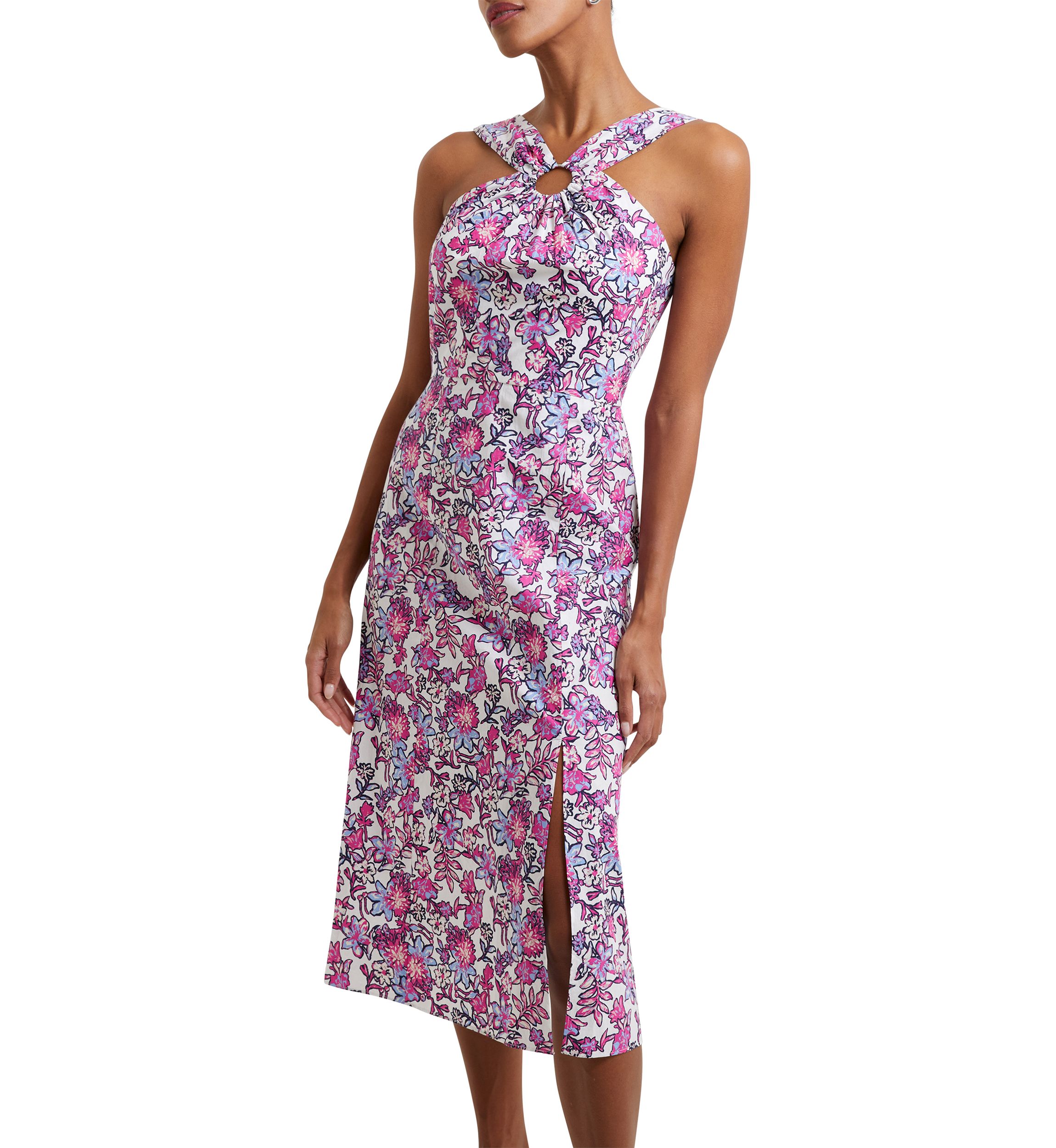 Fontini Halter Neck Dress