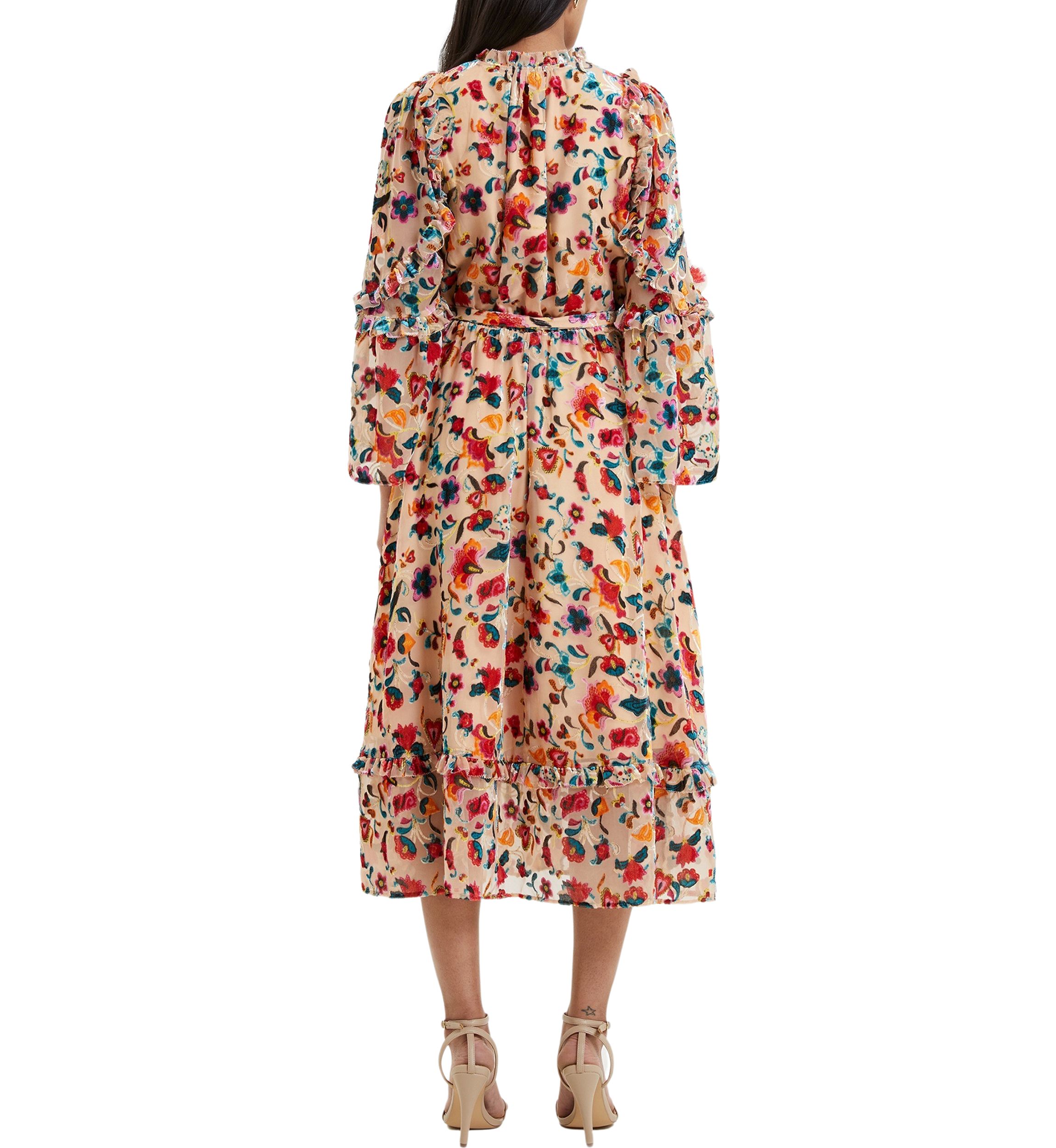Avery Burnout Dress