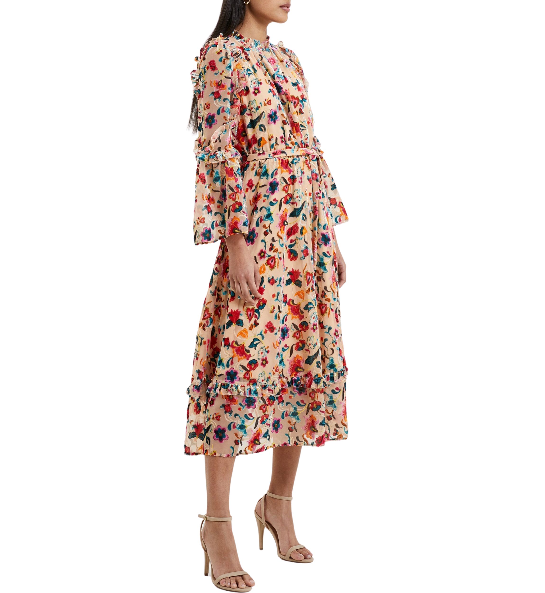 Avery Burnout Dress