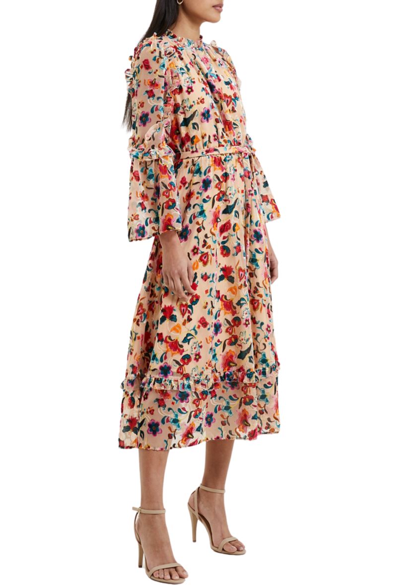 Avery Burnout Dress