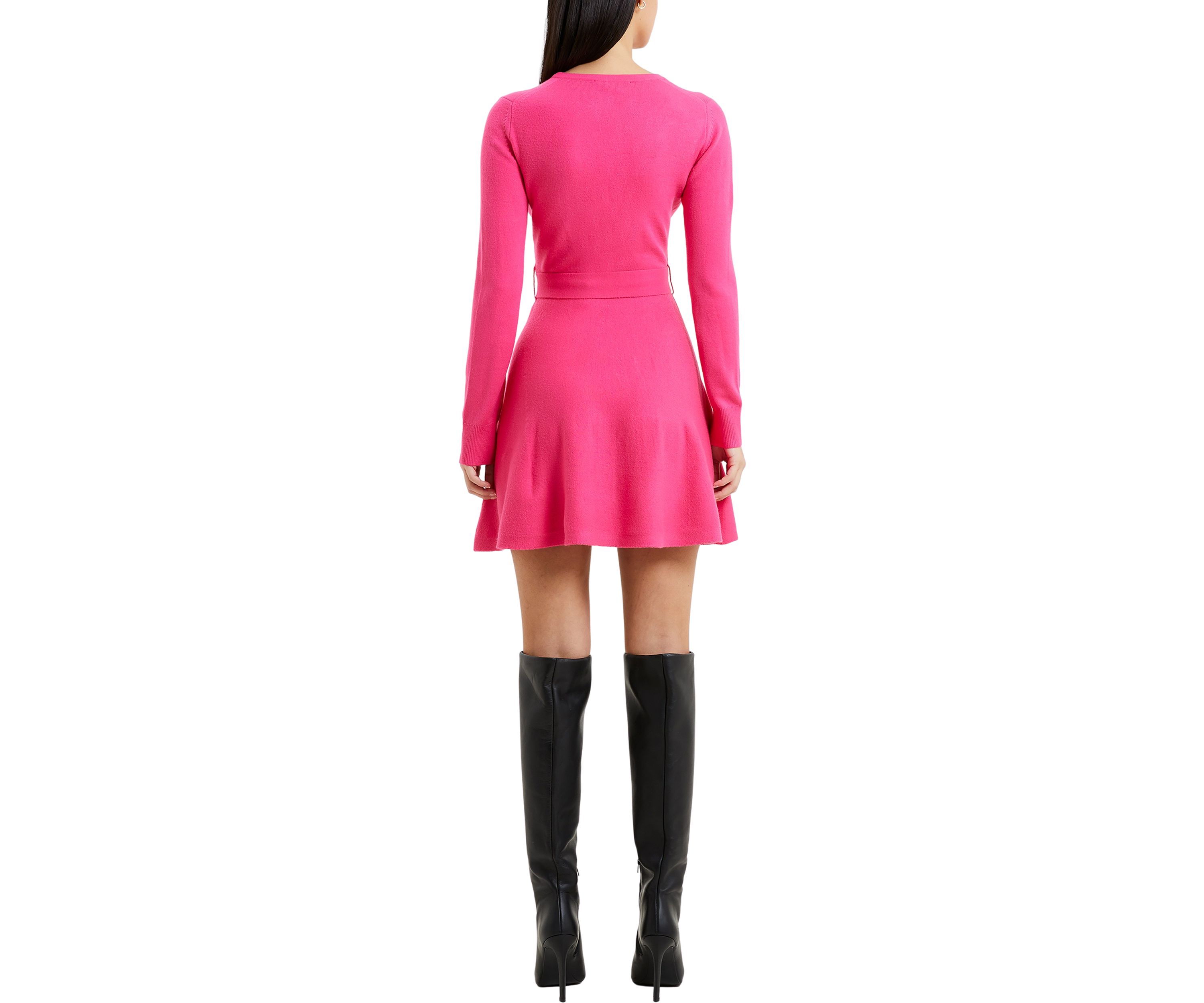 Babysoft Wrap Mini Dress