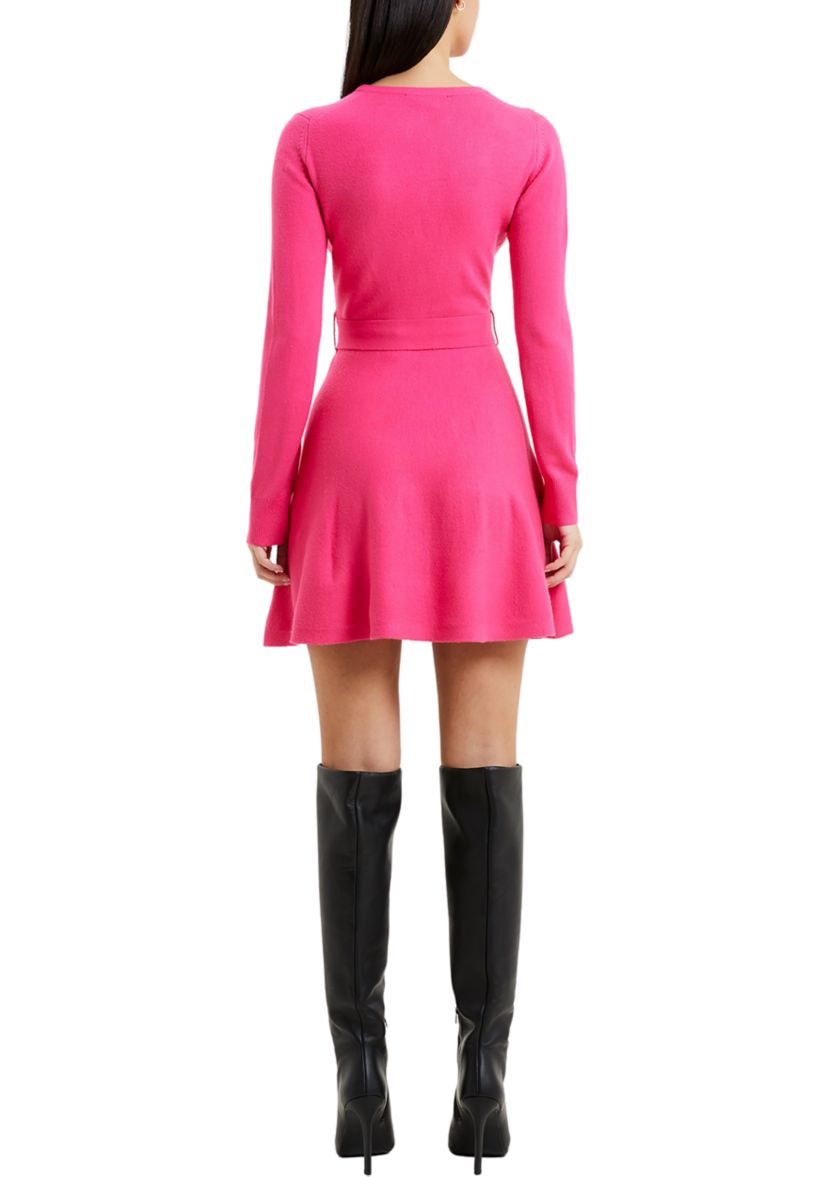 Babysoft Wrap Mini Dress