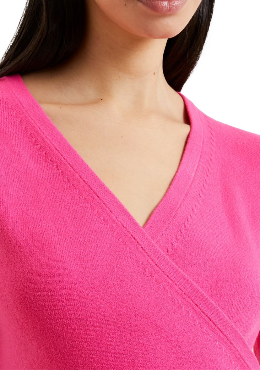 Babysoft Wrap Mini Dress