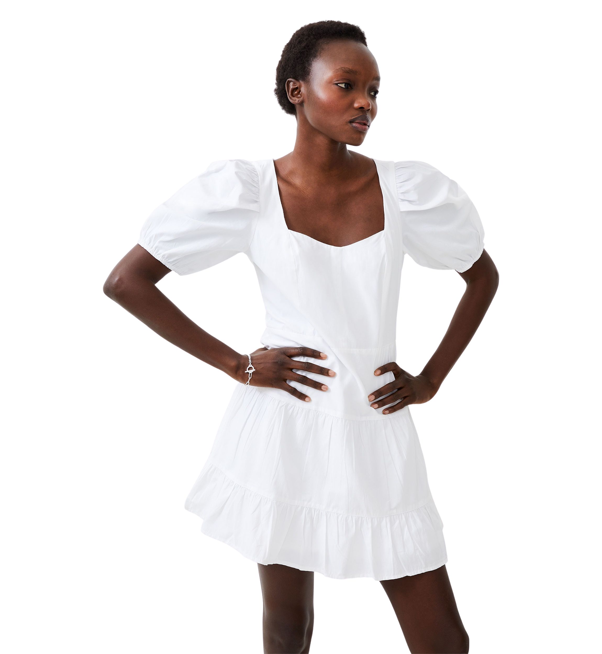Cotton Sweetheart Dress