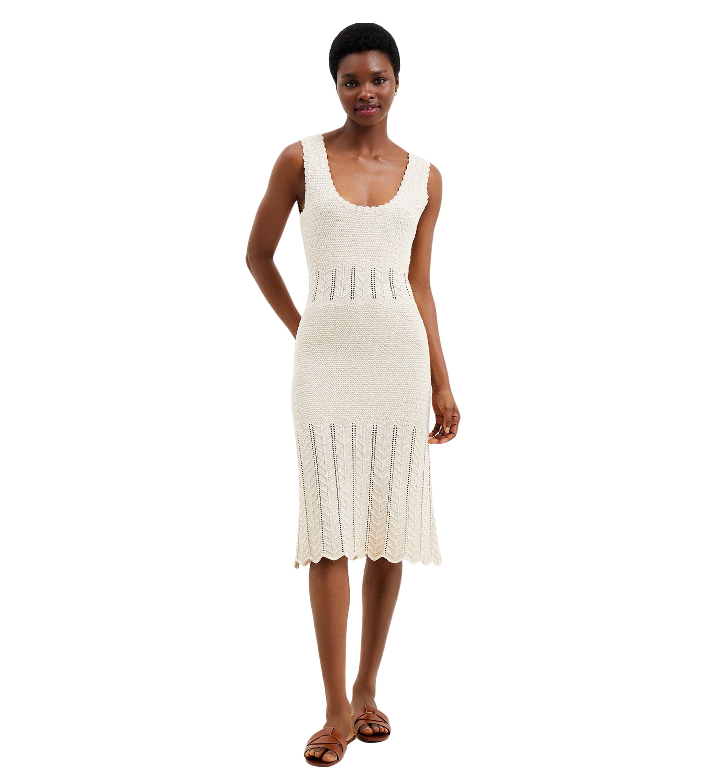 Nellis Cotton Crochet Dress
