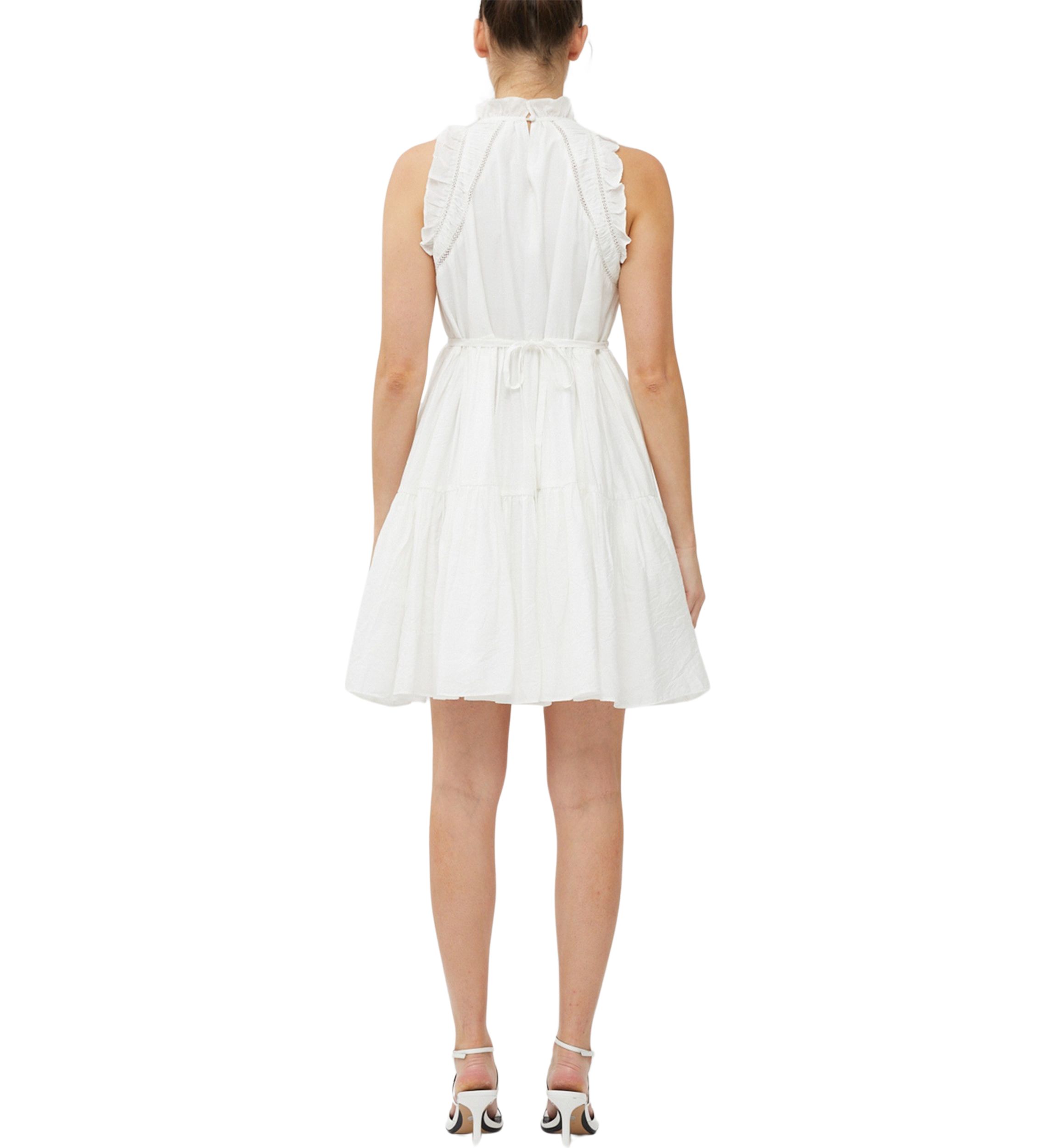 slim fit dress slacks Berylove Women White Graduation Dress Satin A Line V Neck Midi Dress, White / US16W