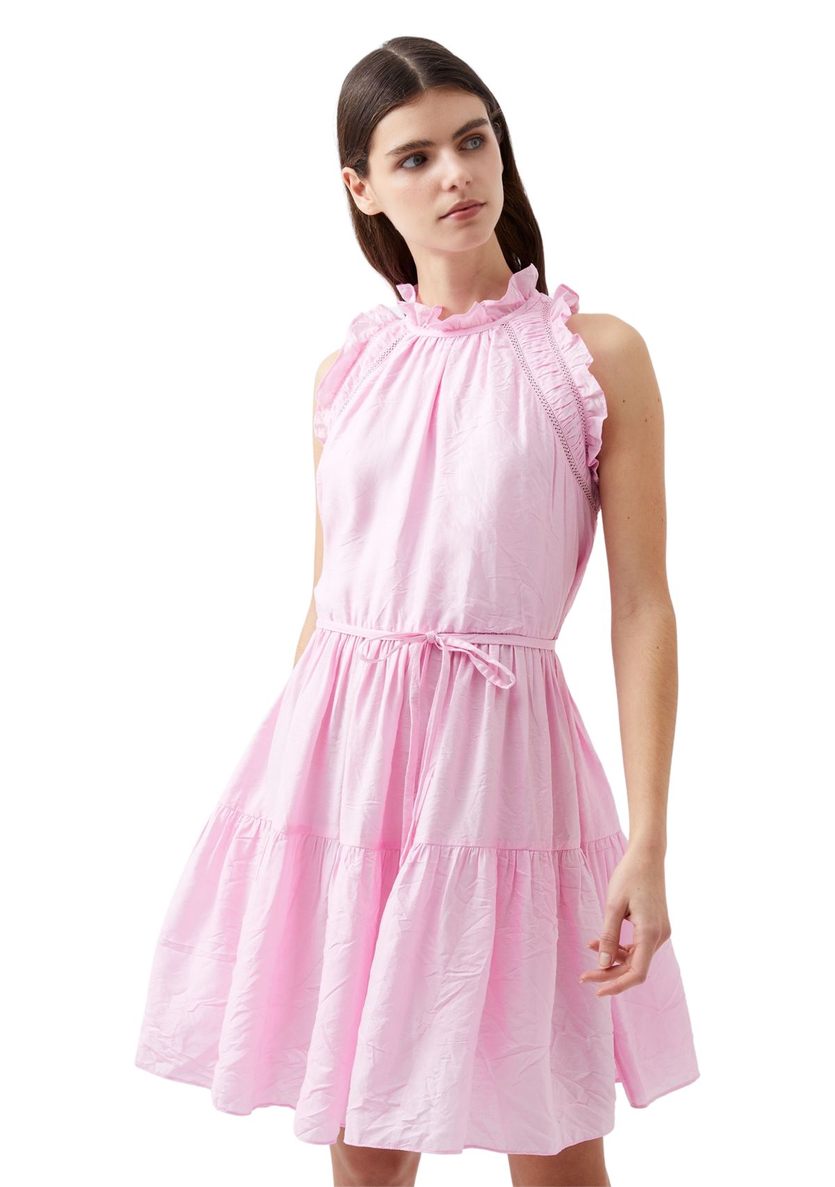 Emily Tiered Flared Dress