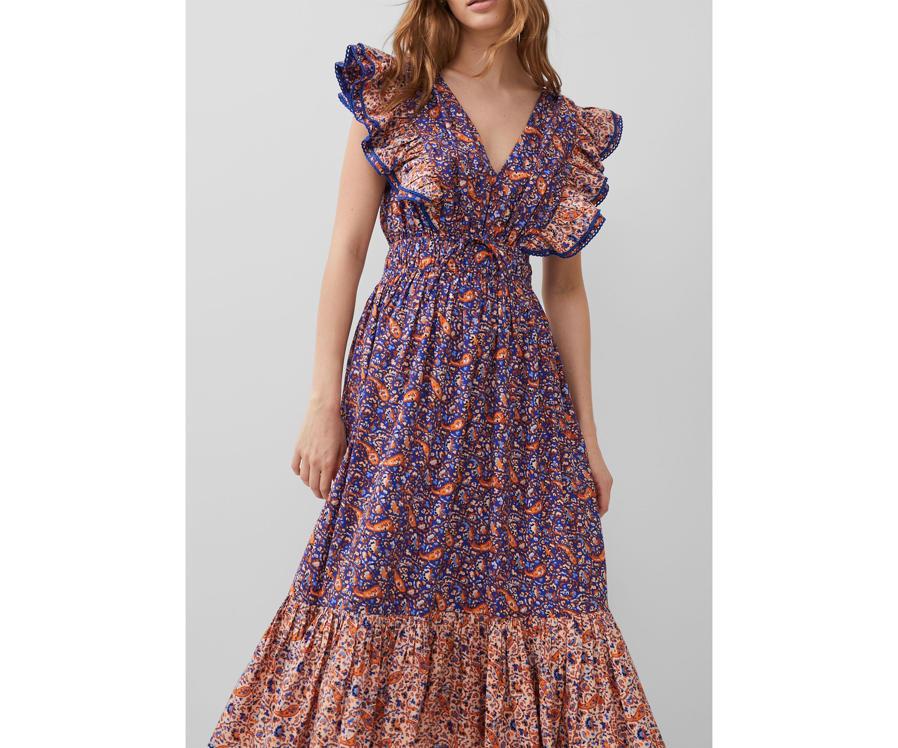 Anathia Blaire Printed Cotton Dress