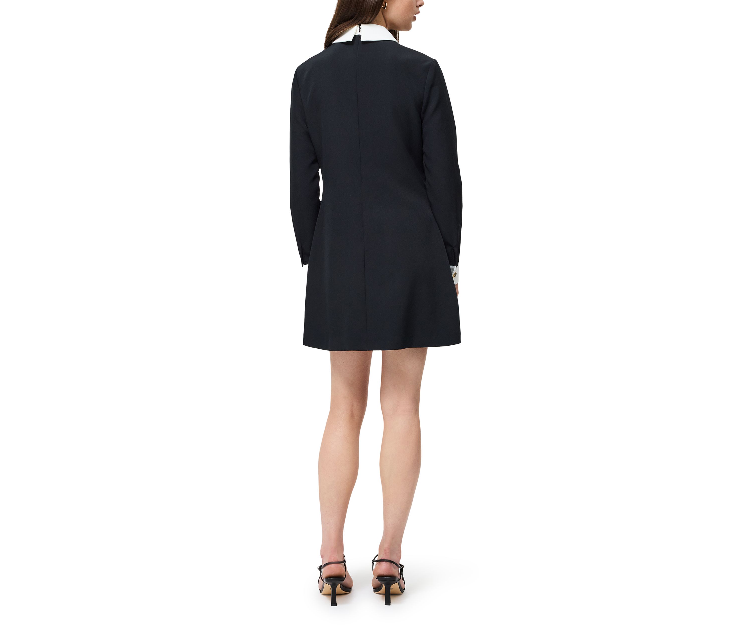 Echo Long Sleeve Collared Neck Dress
