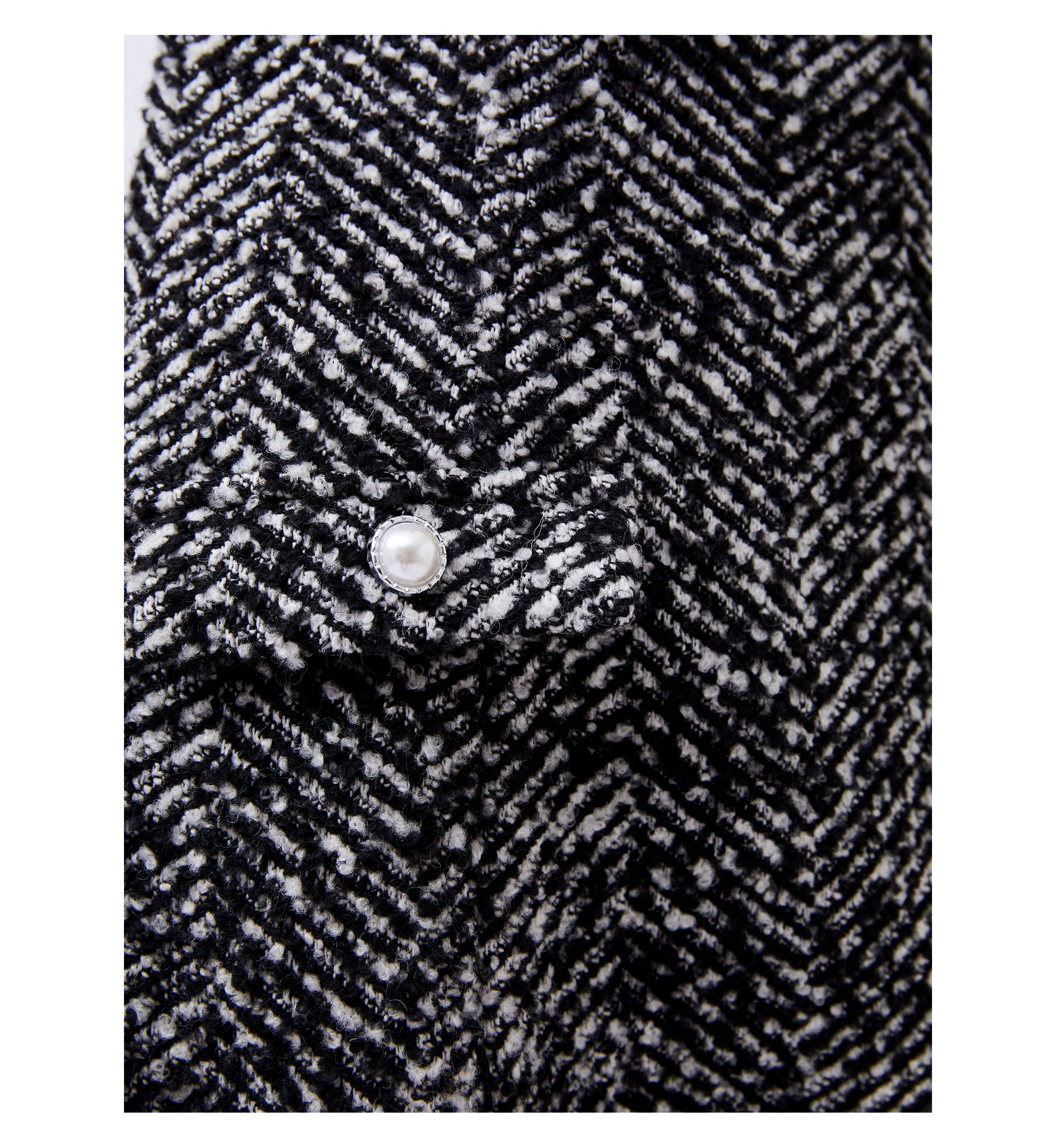 Chantelle Herringbone Sleeveless Dress