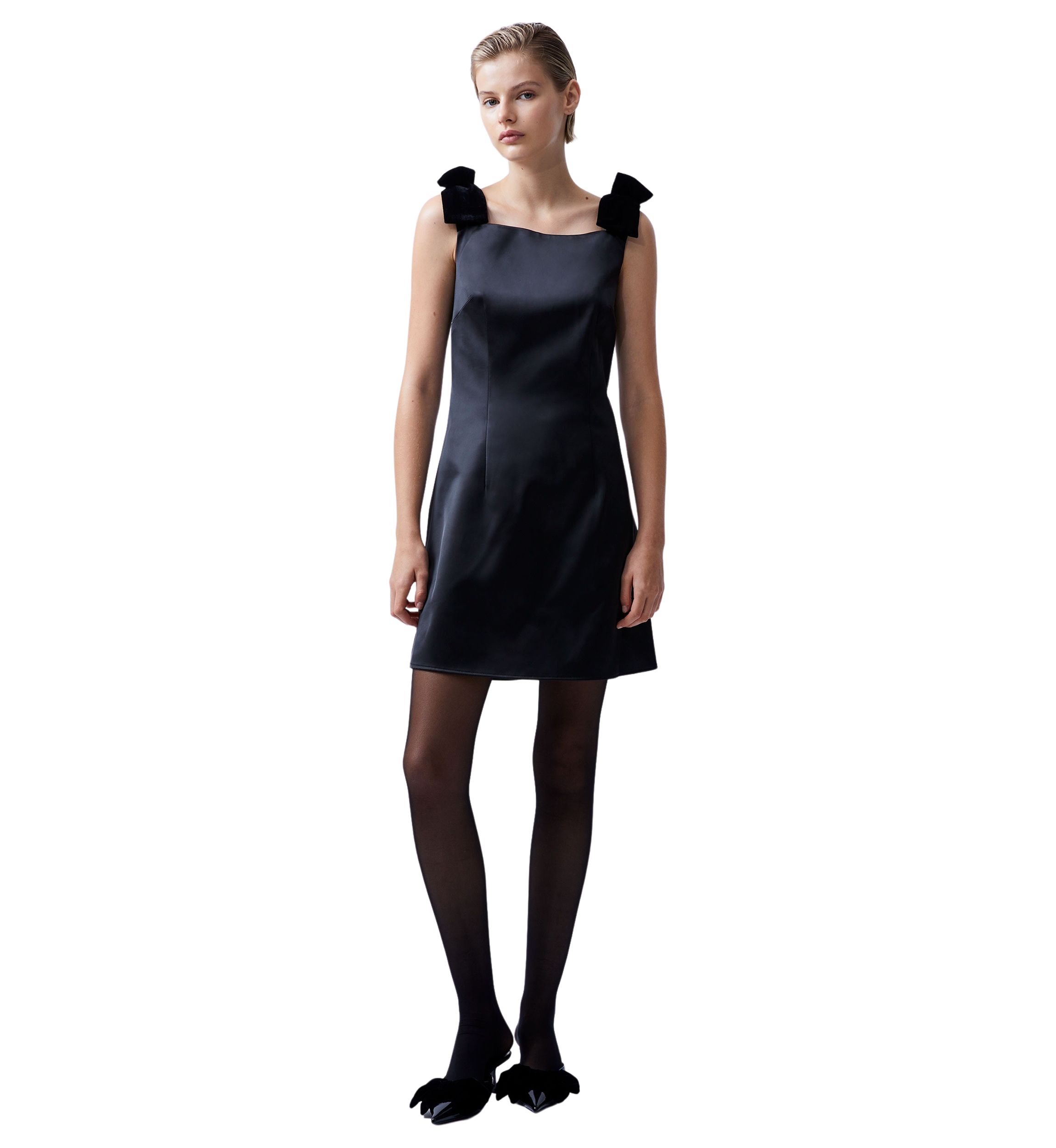 CAREY SQUARE NECK DRESS