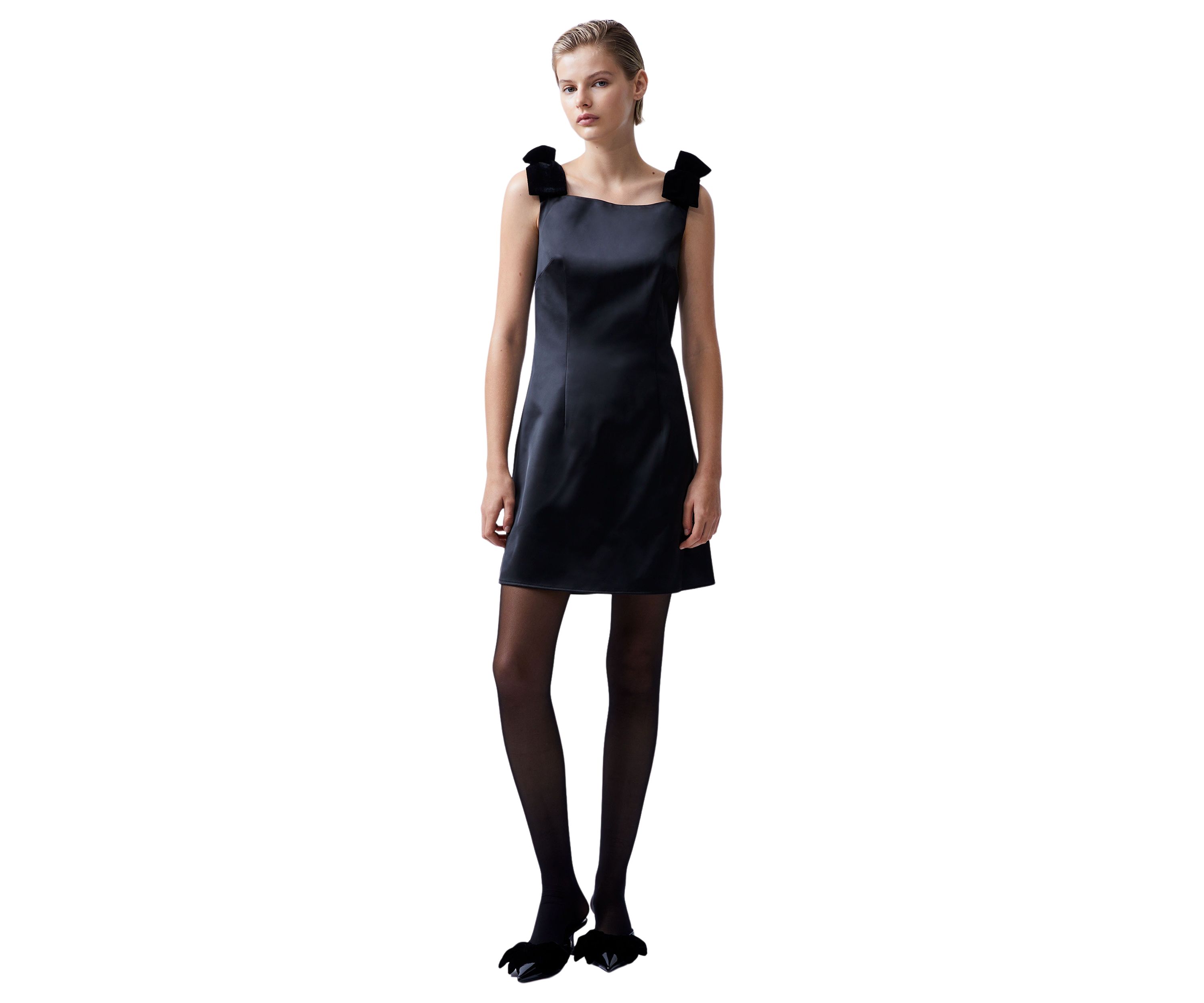 CAREY SQUARE NECK DRESS