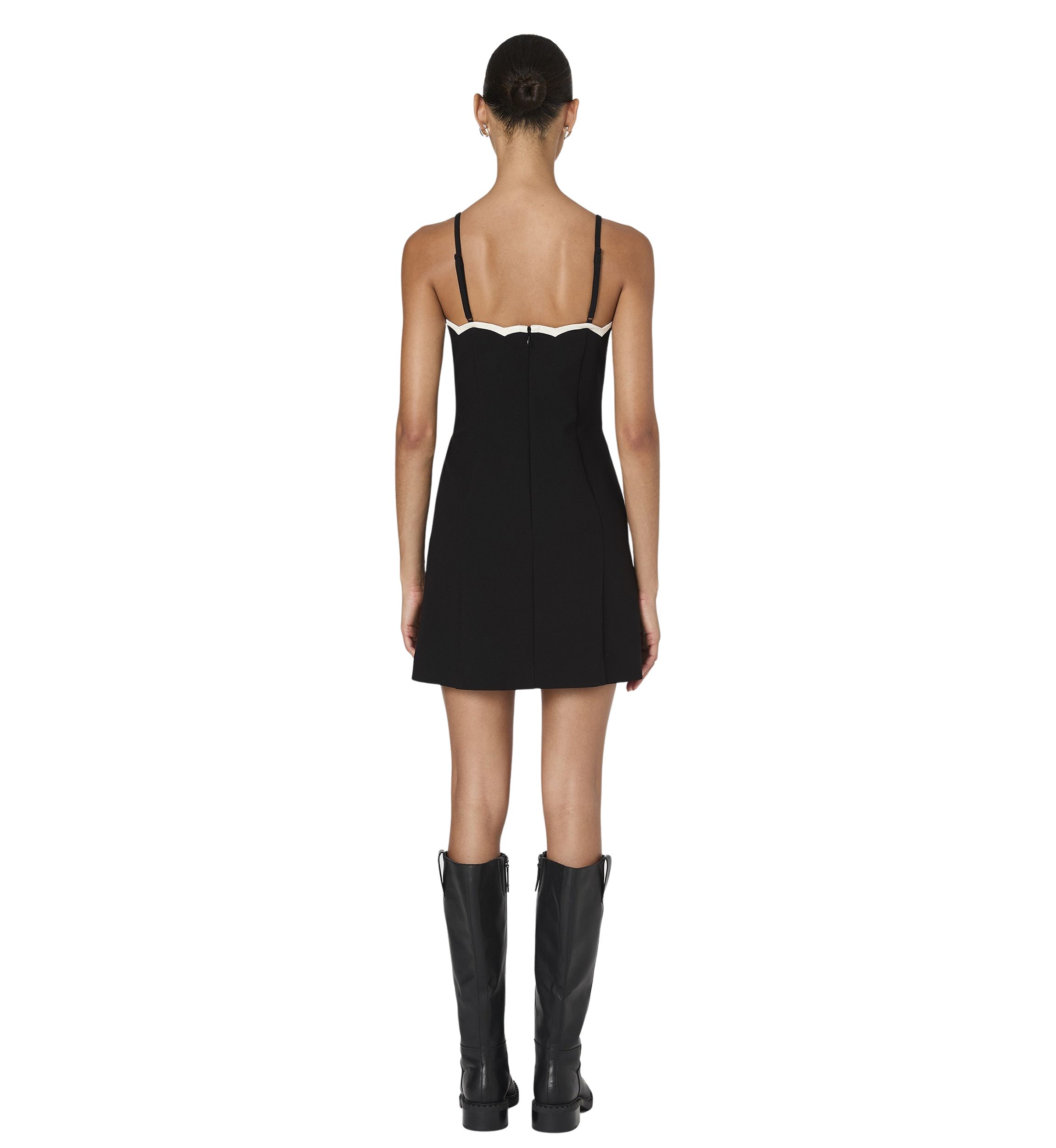 Azra Contrast Mini Dress