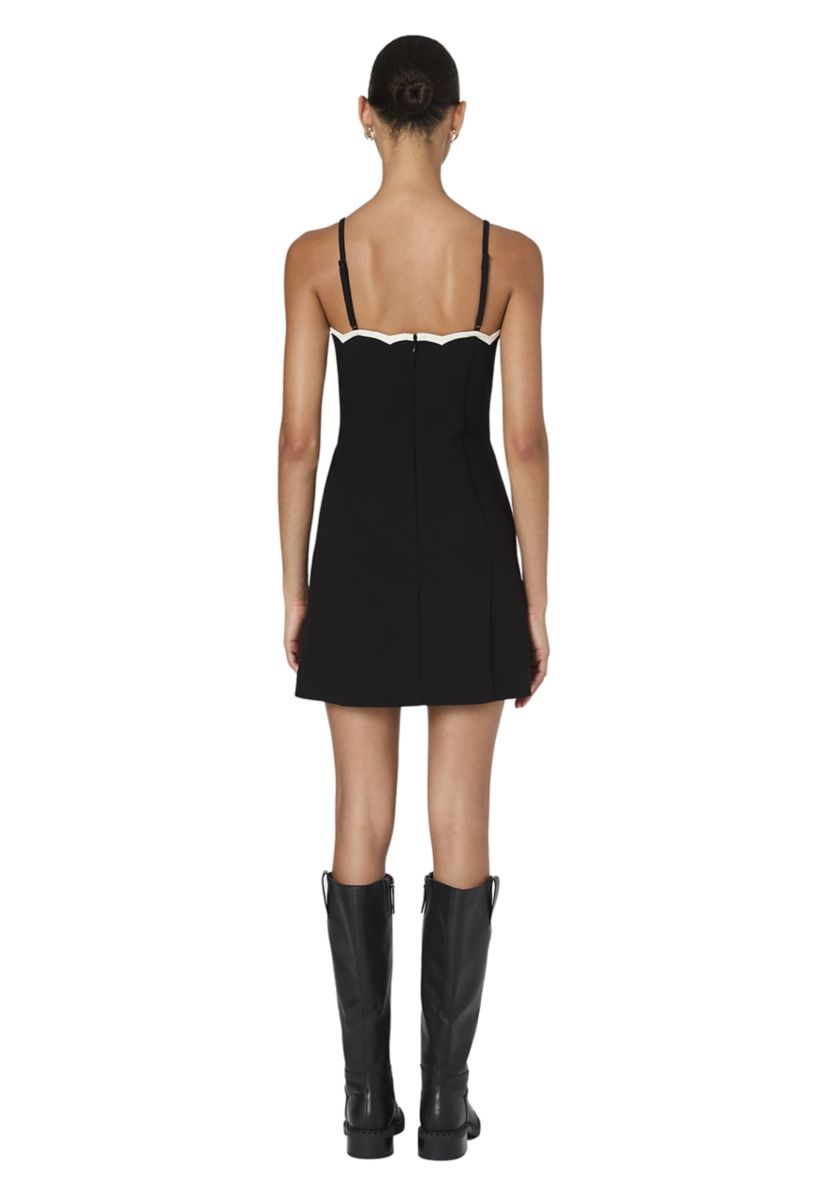 Azra Contrast Mini Dress