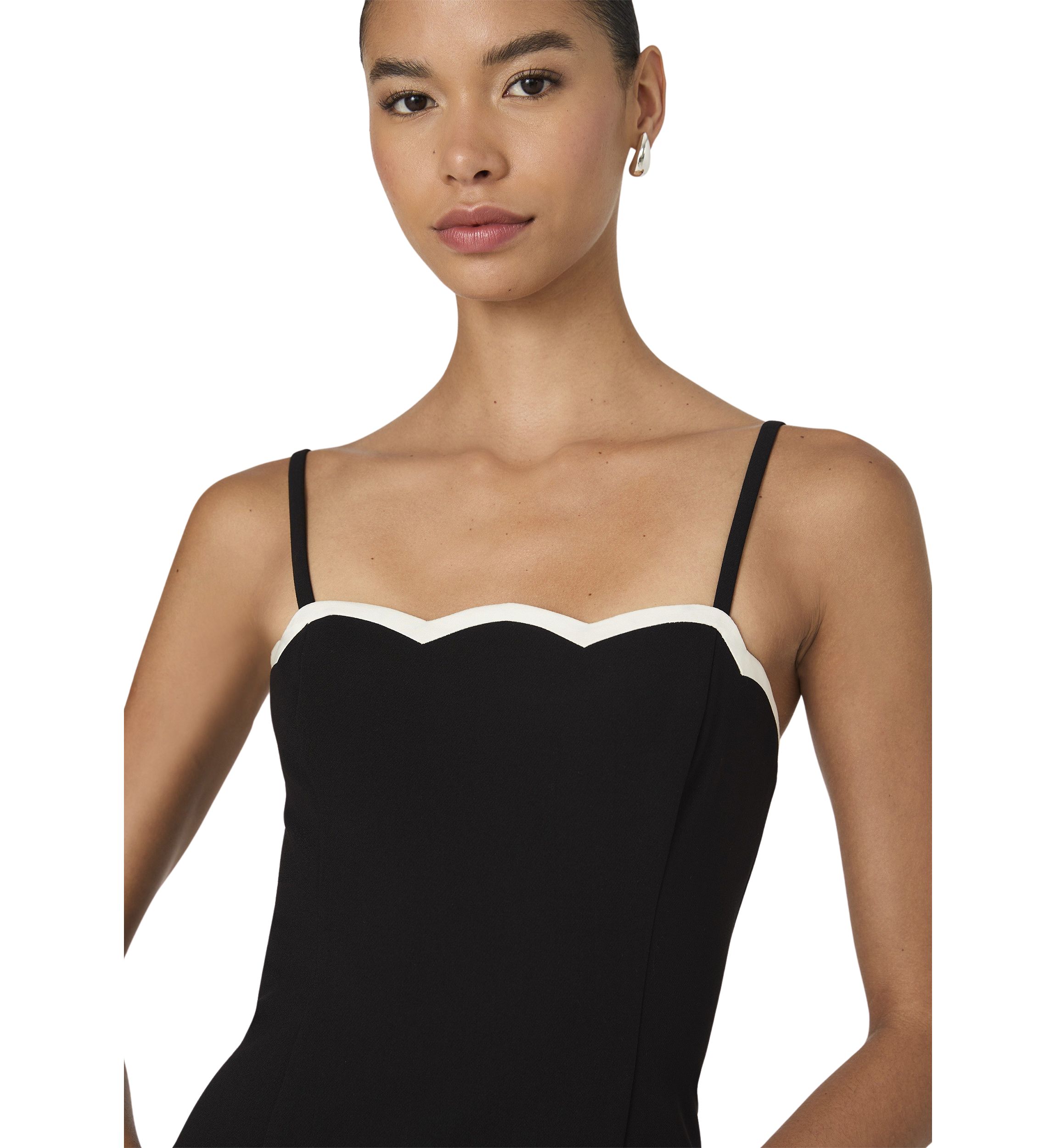 Azra Contrast Mini Dress