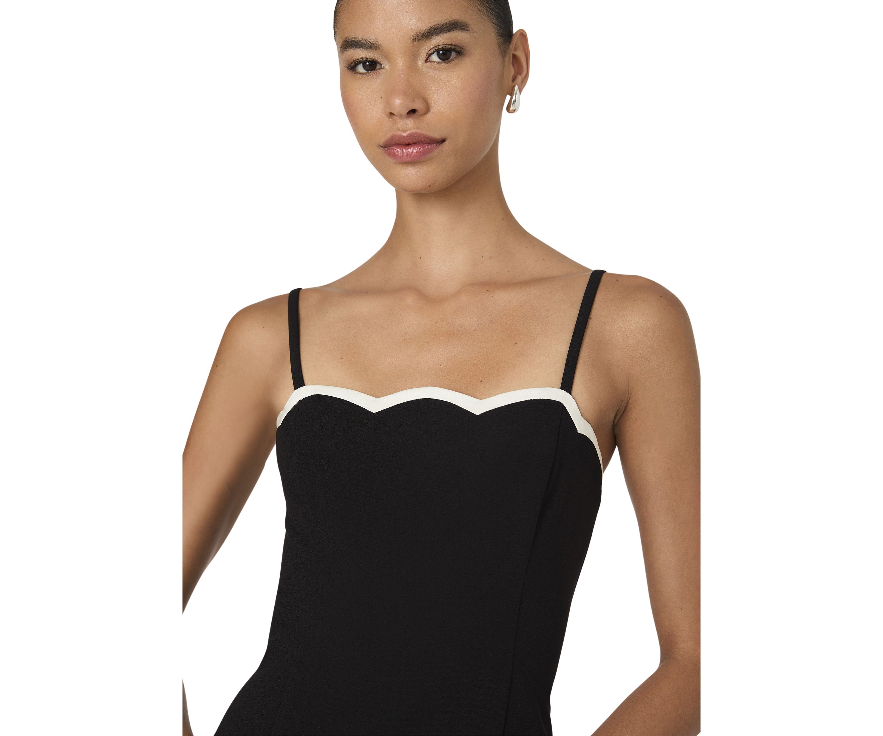 Azra Contrast Mini Dress