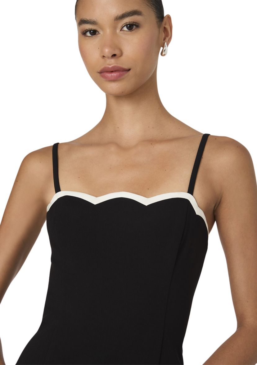 Azra Contrast Mini Dress