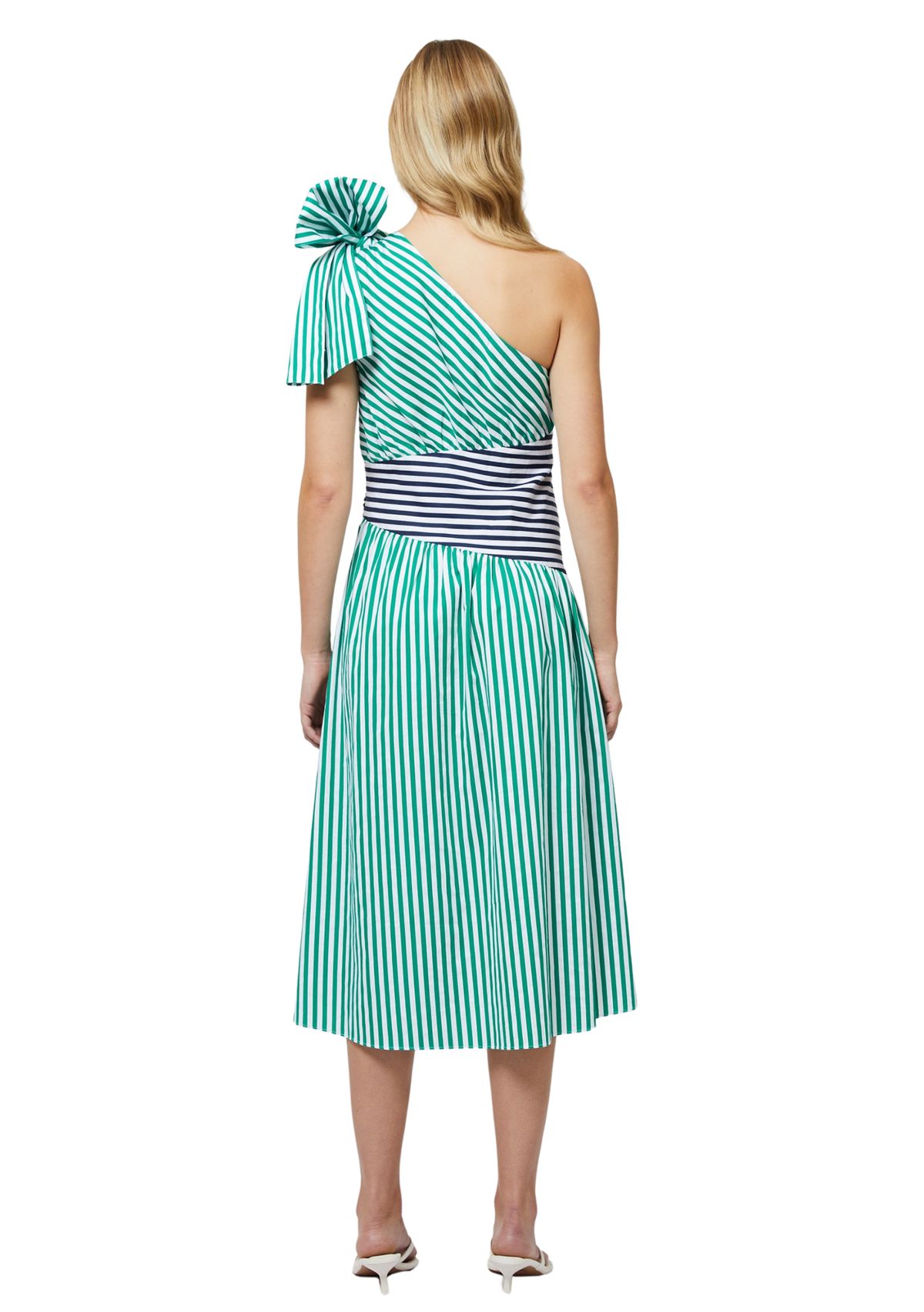 Alexis One Shoulder Cotton Dress 