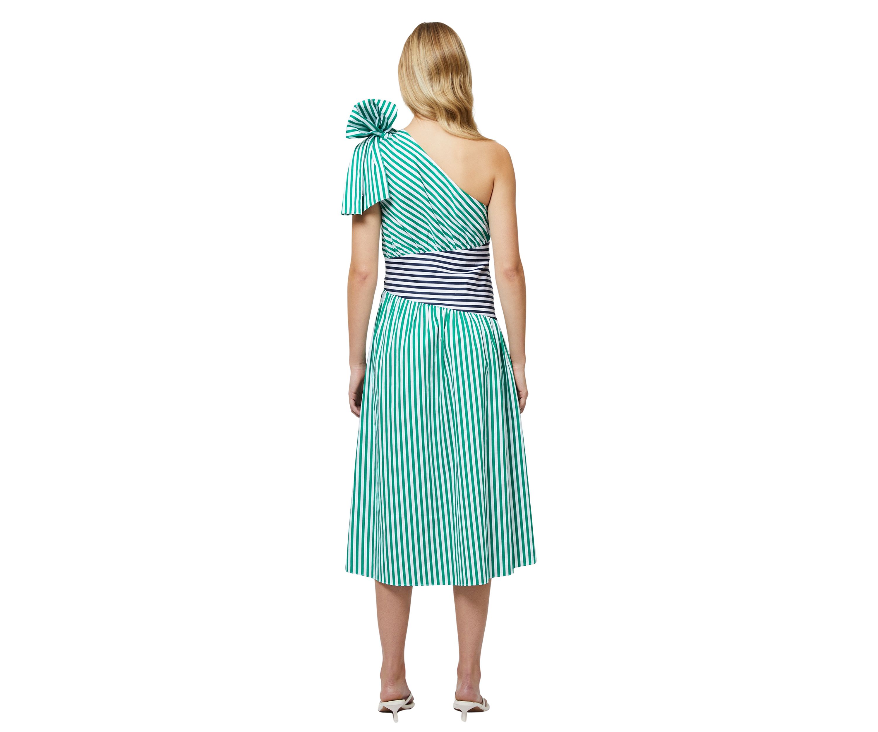 Alexis One Shoulder Cotton Dress 