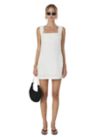 French Connection Birdie Linen Square Neck Dress | Belk