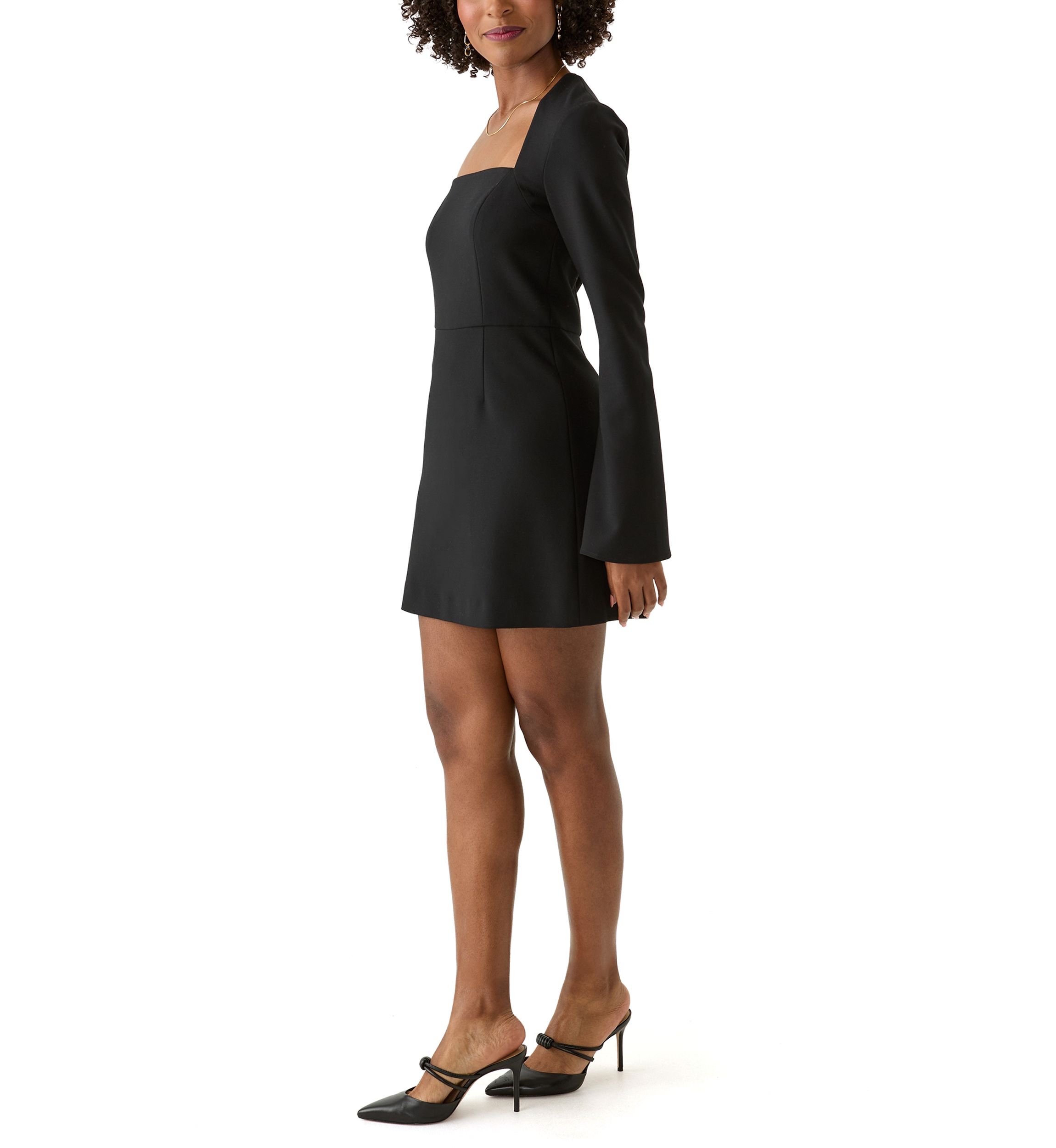 Whisper Long Sleeve Dress
