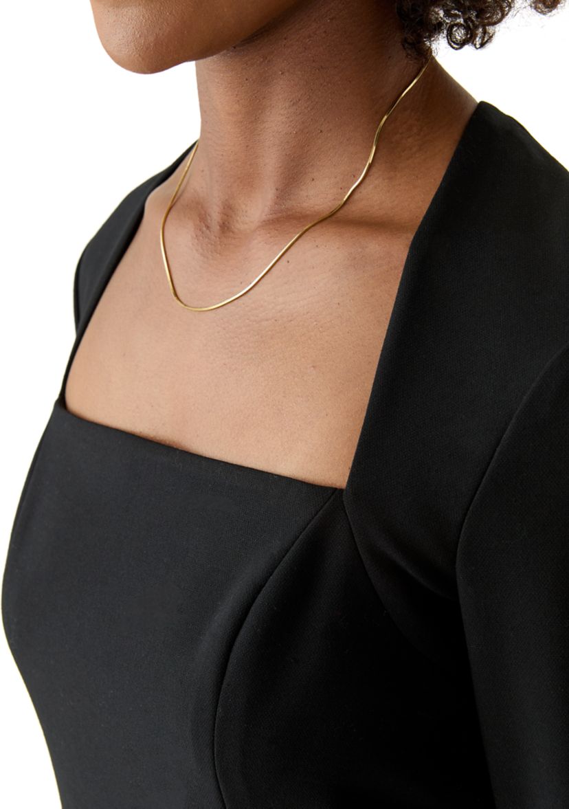 Whisper Long Sleeve Dress
