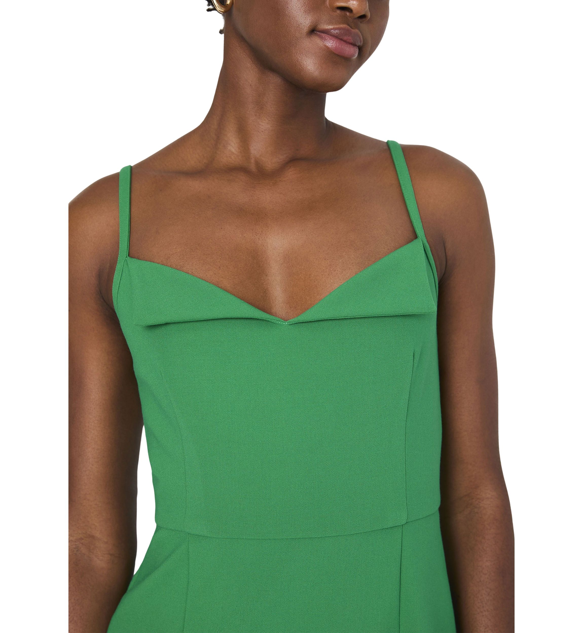 Whisper Foldover Mini Dress