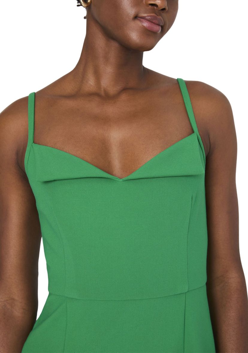 Whisper Foldover Mini Dress