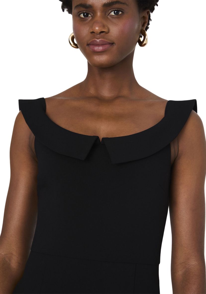 Whisper Collar Mini Dress