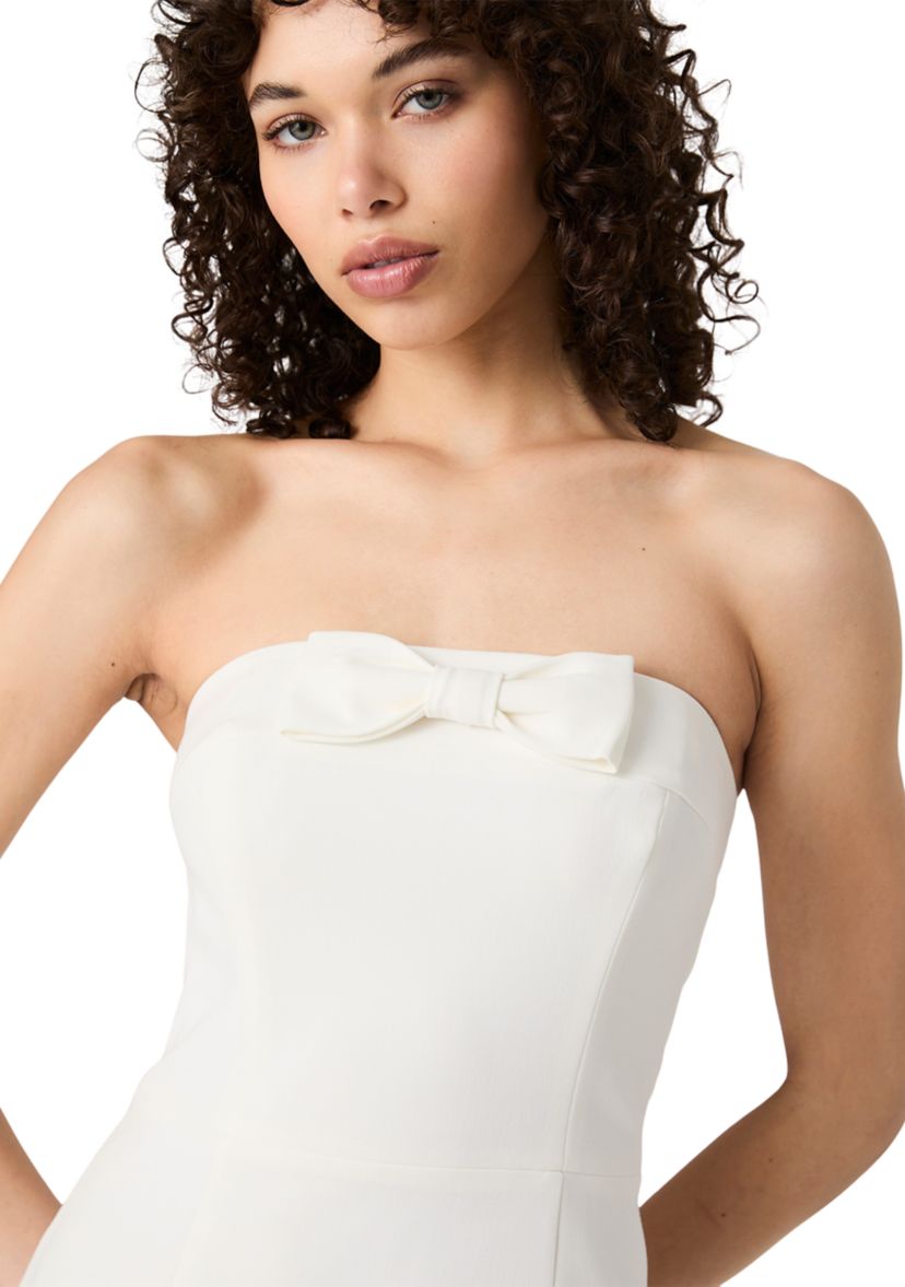 Whisper Sleeveless Bow Mini Dress