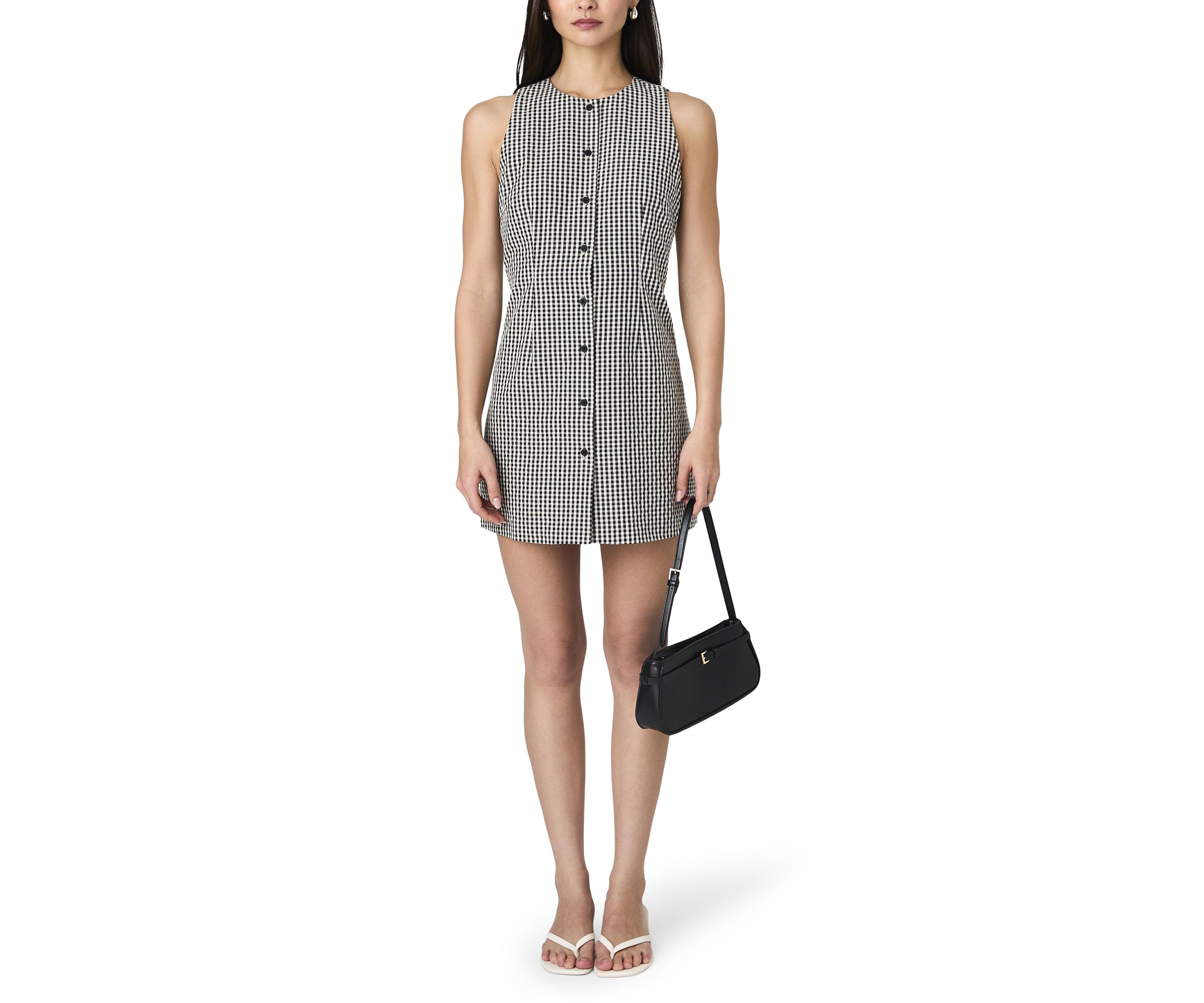 Gingham Mini Dress