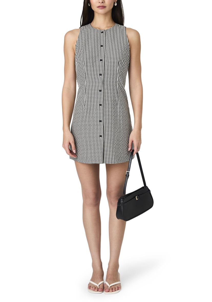 Gingham Mini Dress