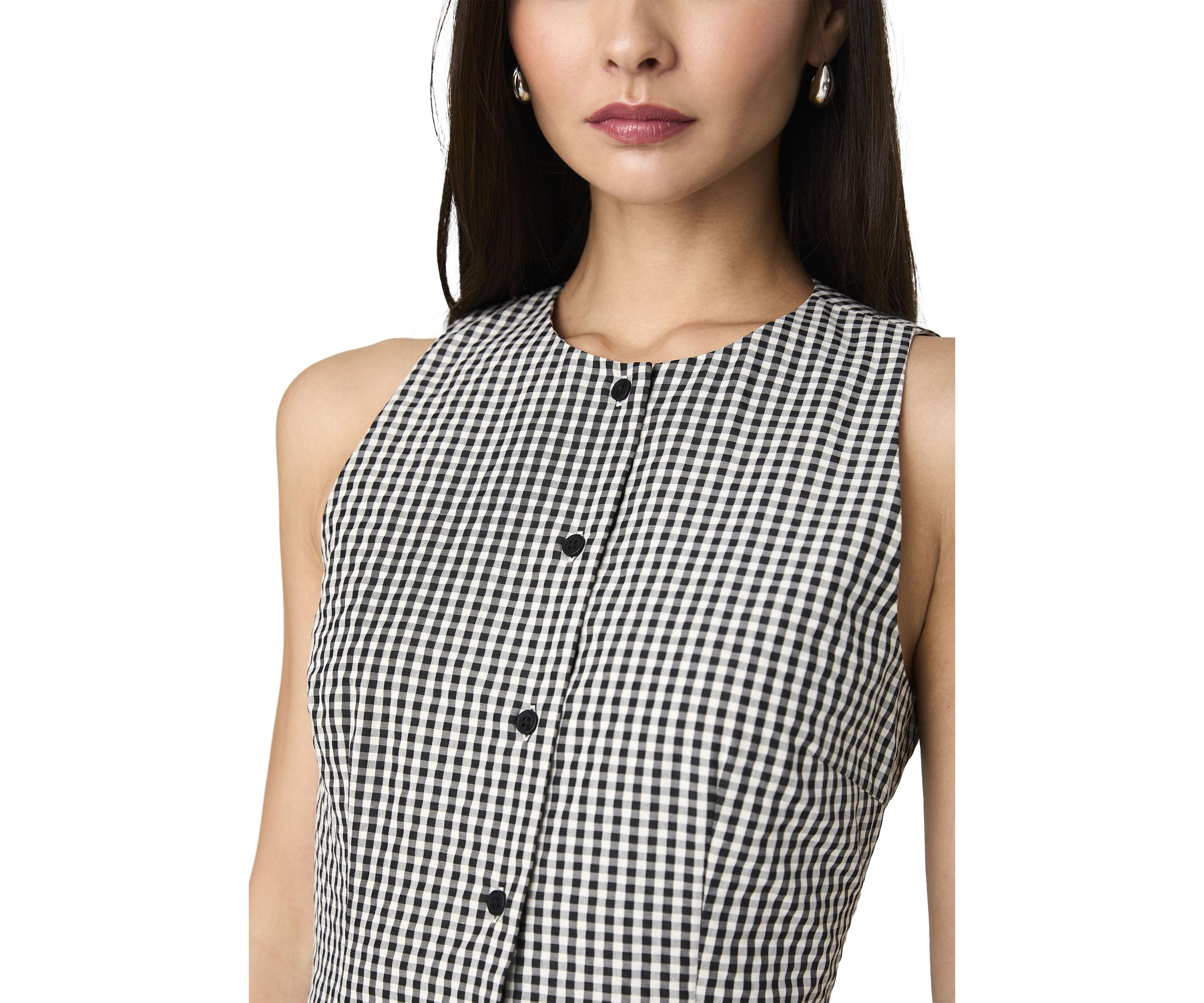 Gingham Mini Dress