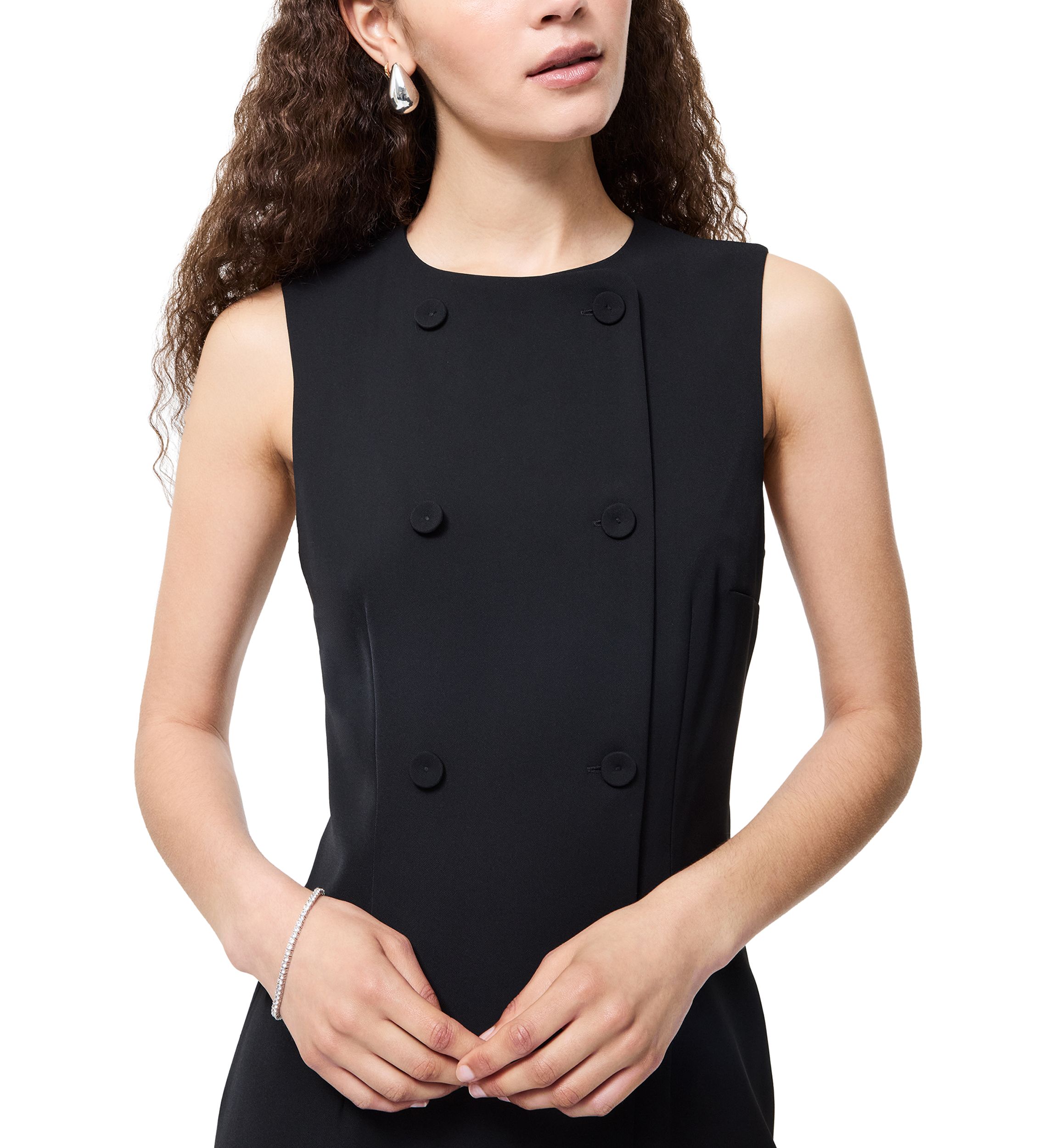Harry Suiting Double Breasted Dress