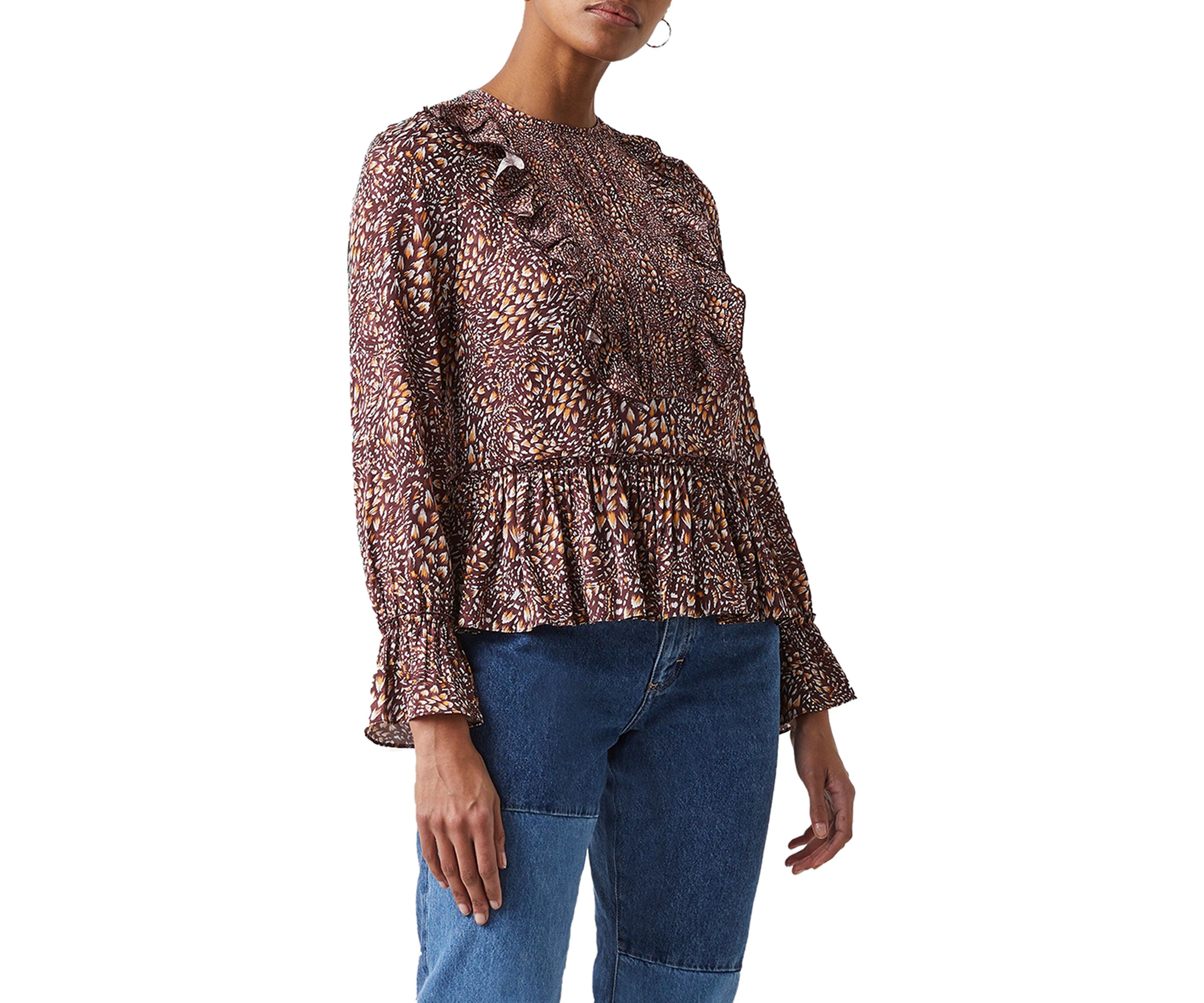 Faith Fil Coupe Woven Blouse