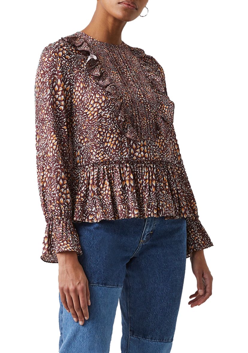 Faith Fil Coupe Woven Blouse