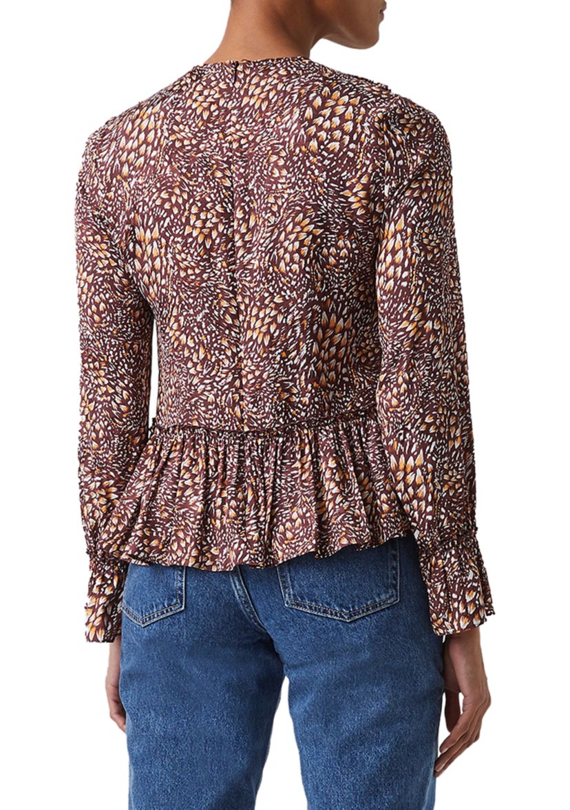 Faith Fil Coupe Woven Blouse