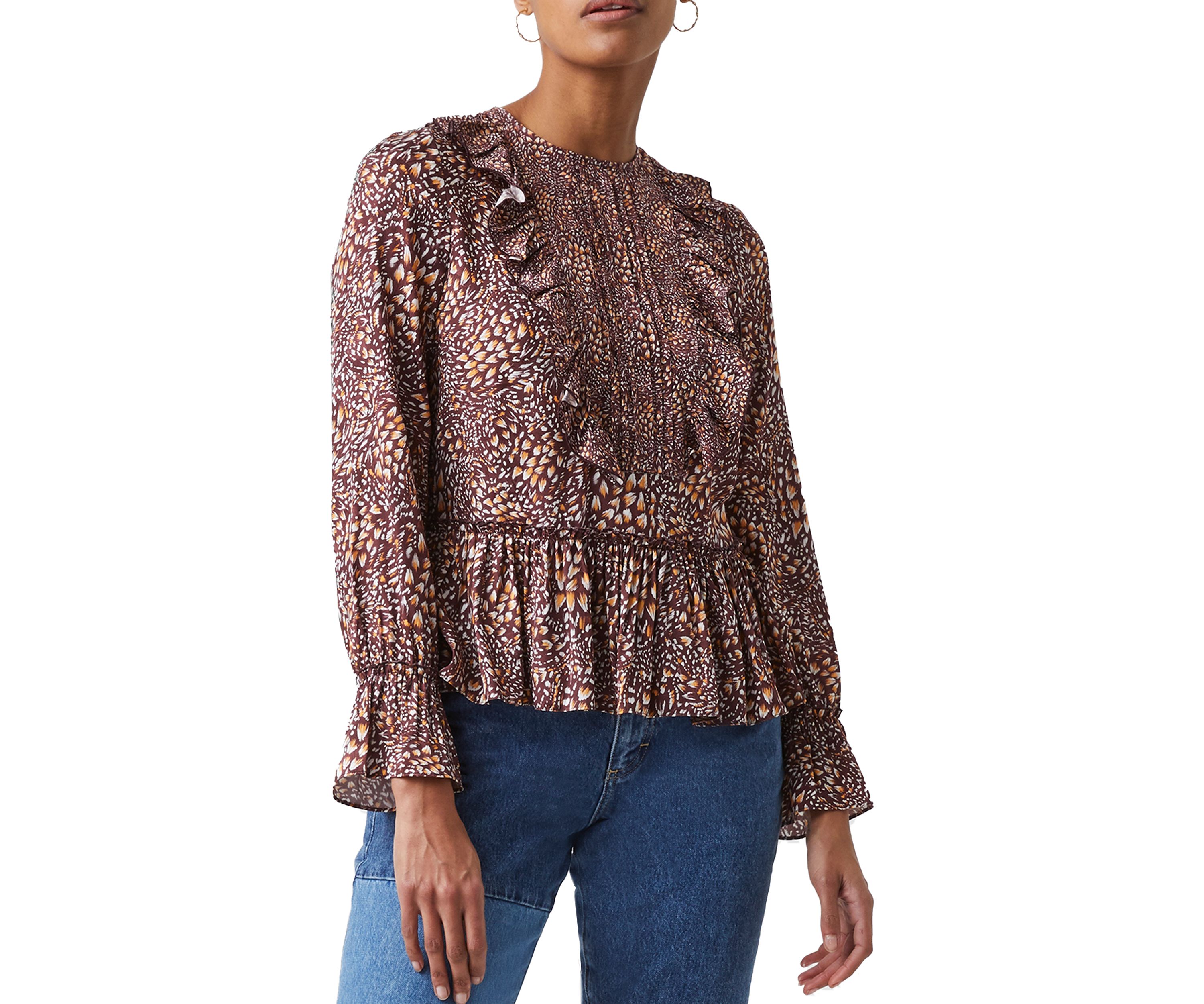 Faith Fil Coupe Woven Blouse