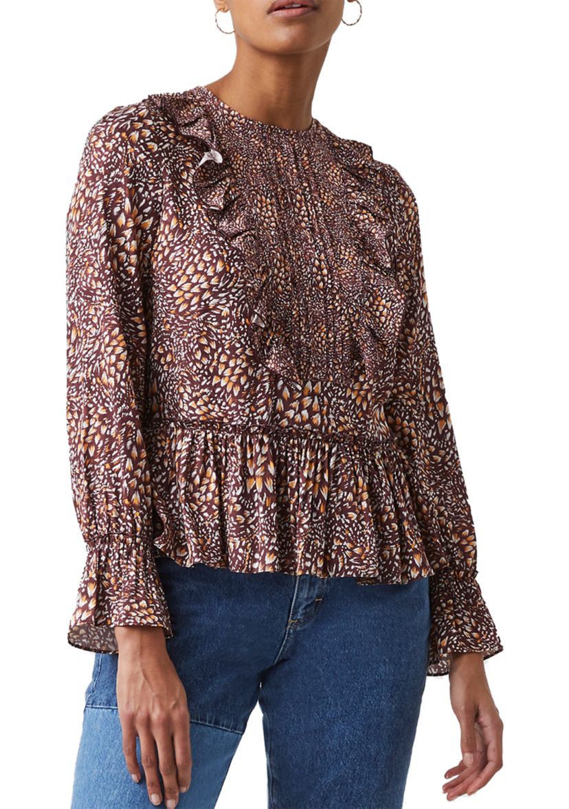Faith Fil Coupe Woven Blouse