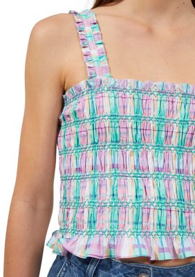 Striped Smocked Tank