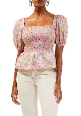 French Connection Womens Lou Texture Top 