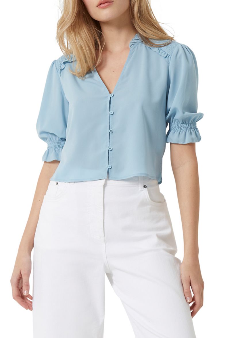 Crepe Light Crop Top