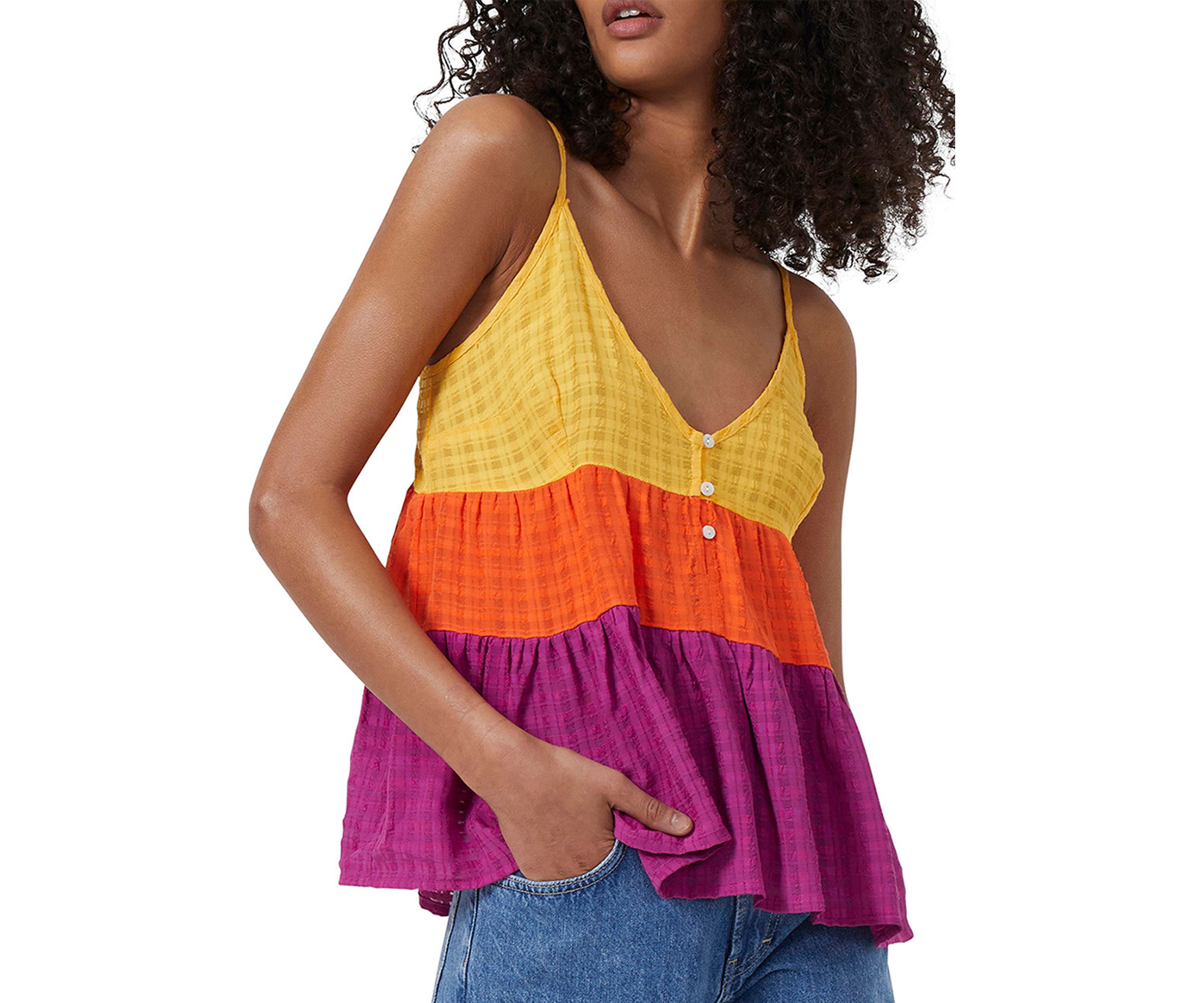 Adira Birch Tiered Strappy Top