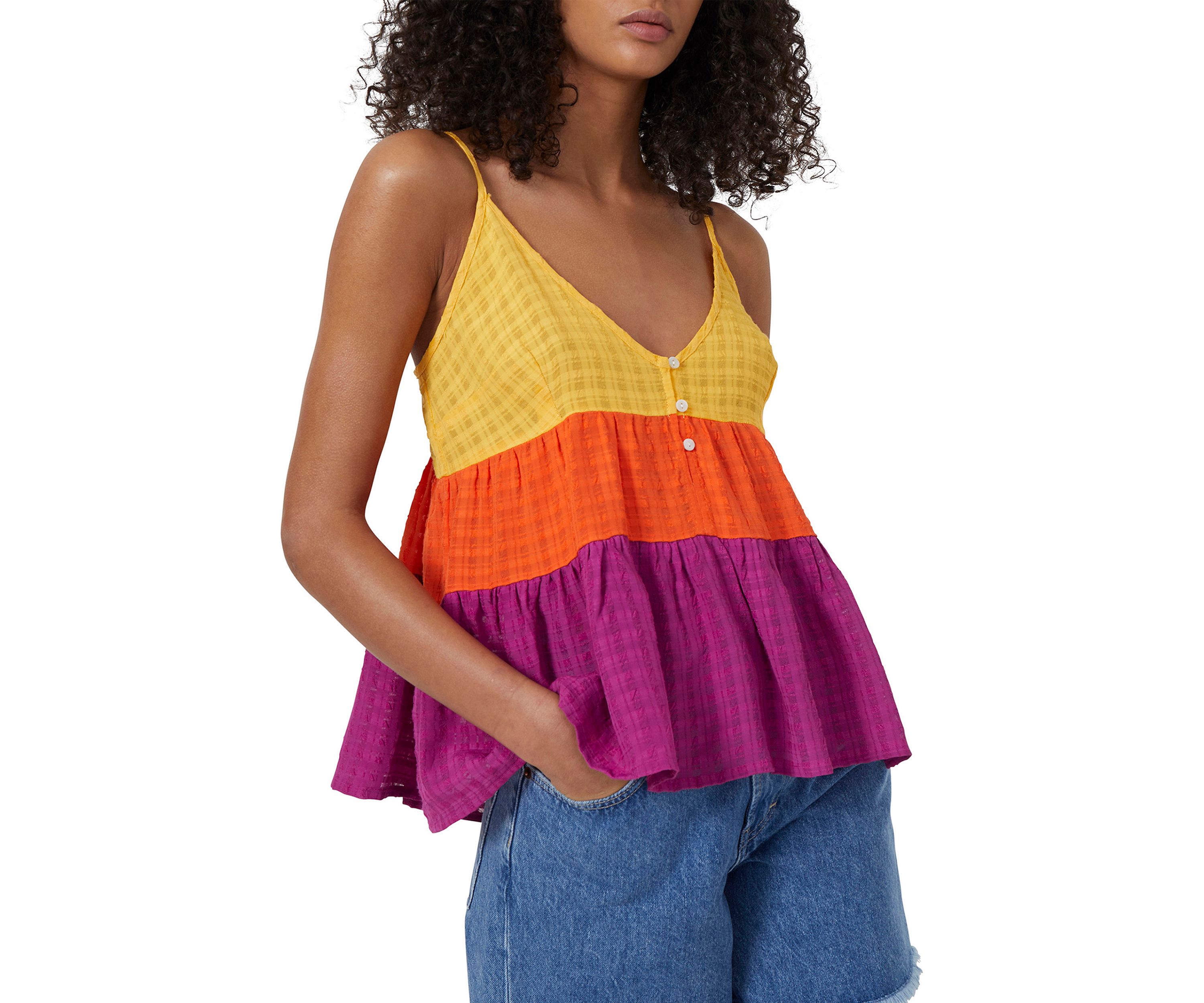 Adira Birch Tiered Strappy Top