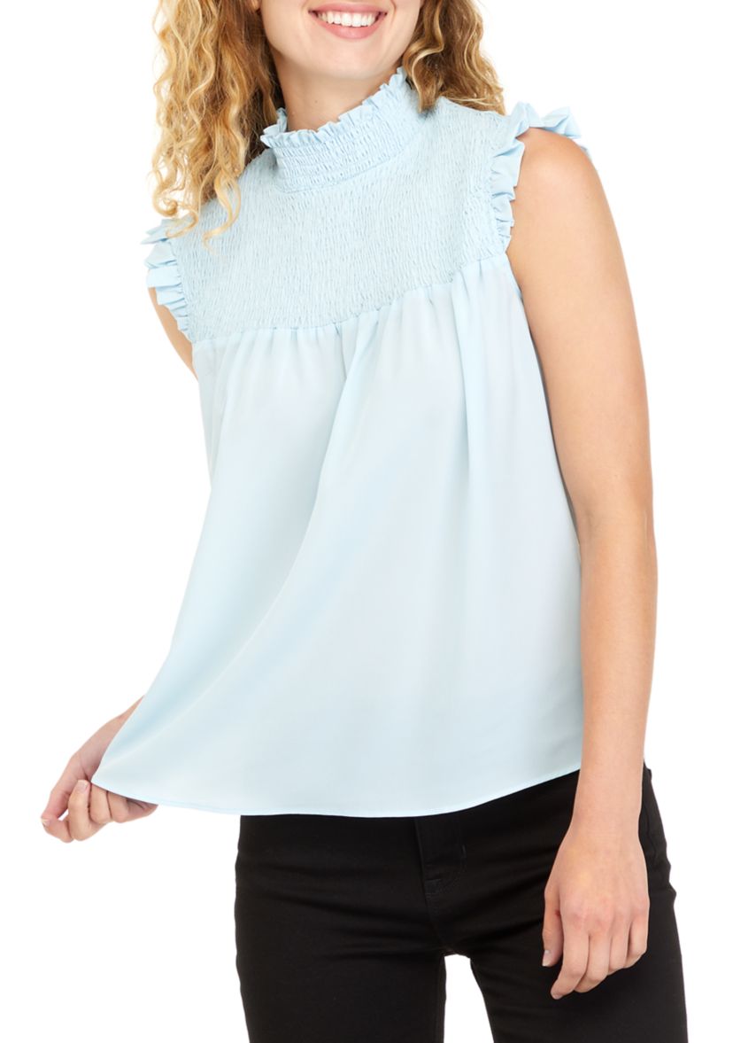 Boza Crinkle Sleeveless Top