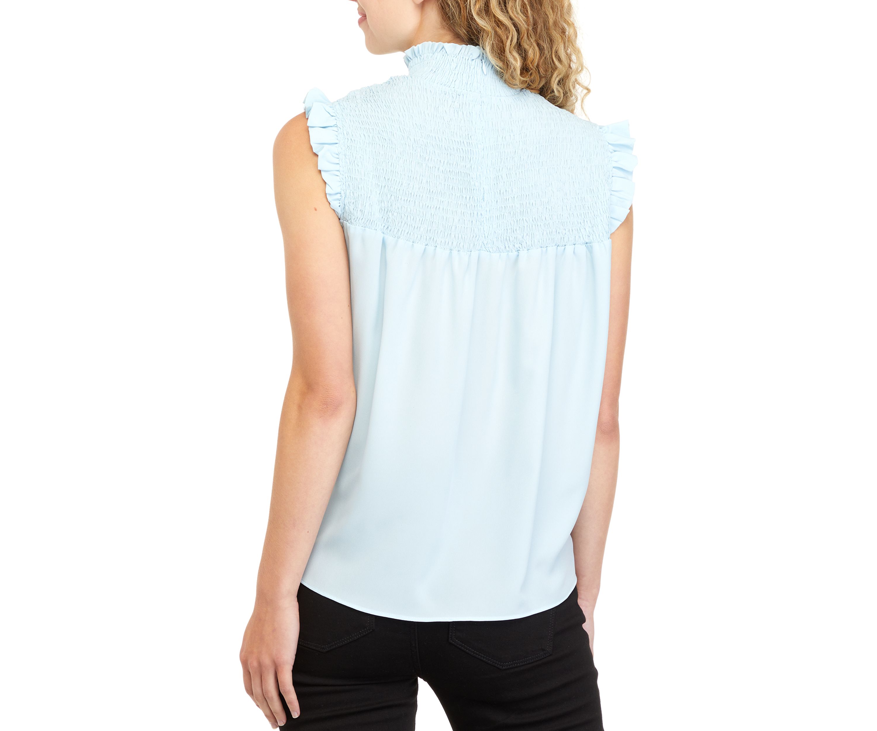 Boza Crinkle Sleeveless Top
